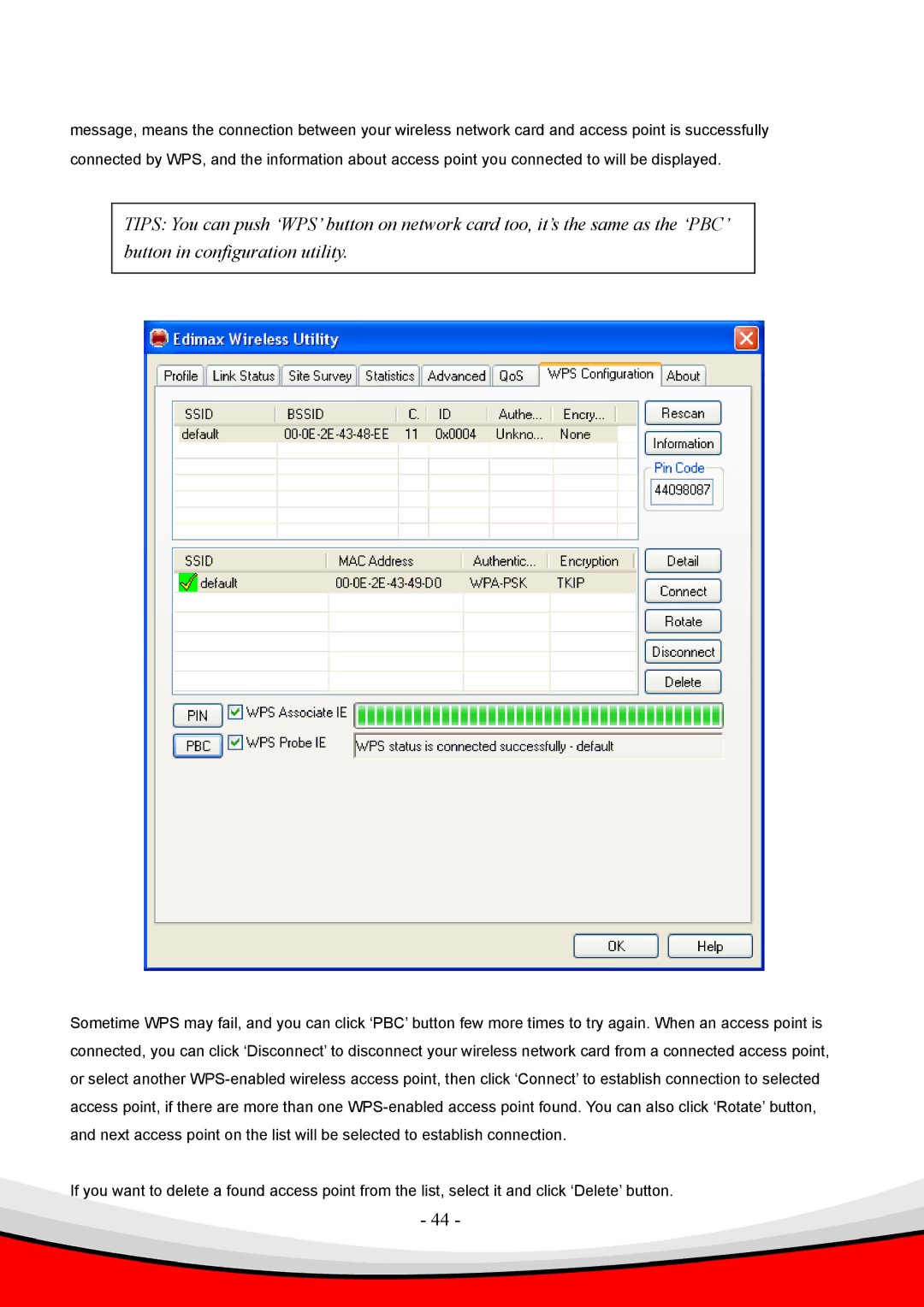 Edimax Technology 802.11 b, Draft 2.0-N, g user manual 