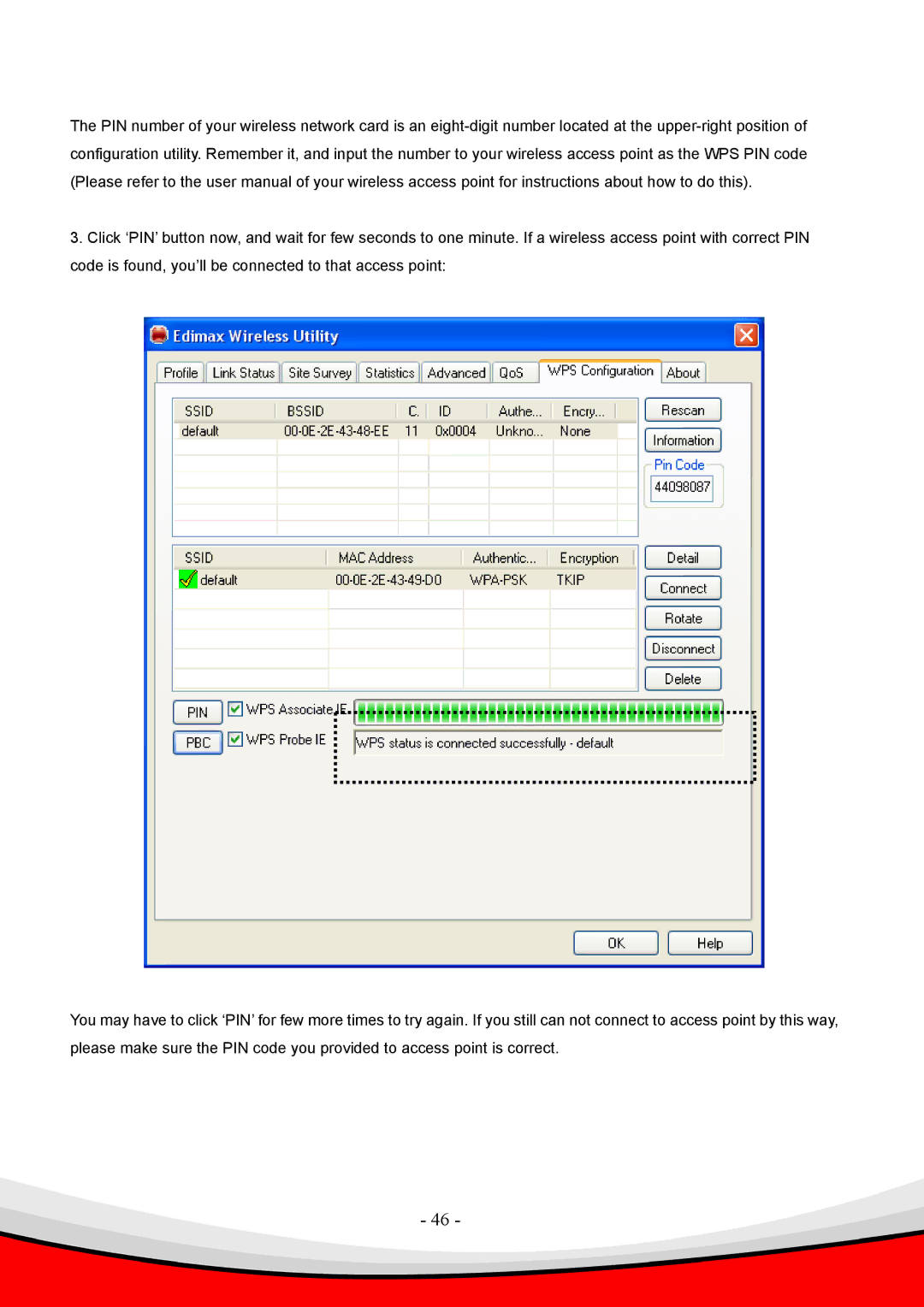 Edimax Technology g, 802.11 b, Draft 2.0-N user manual 