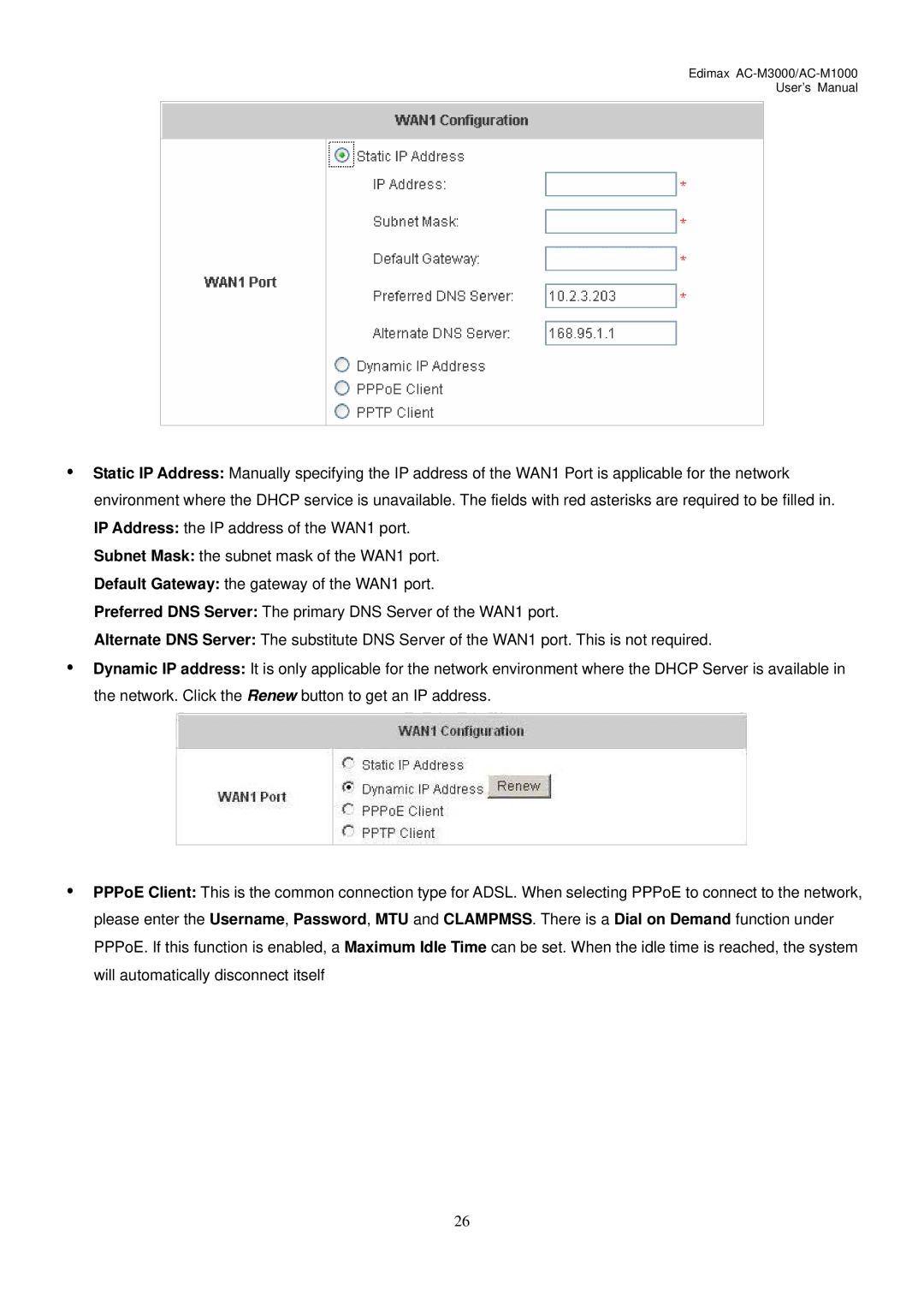 Edimax Technology user manual Edimax AC-M3000/AC-M1000 User’s Manual 