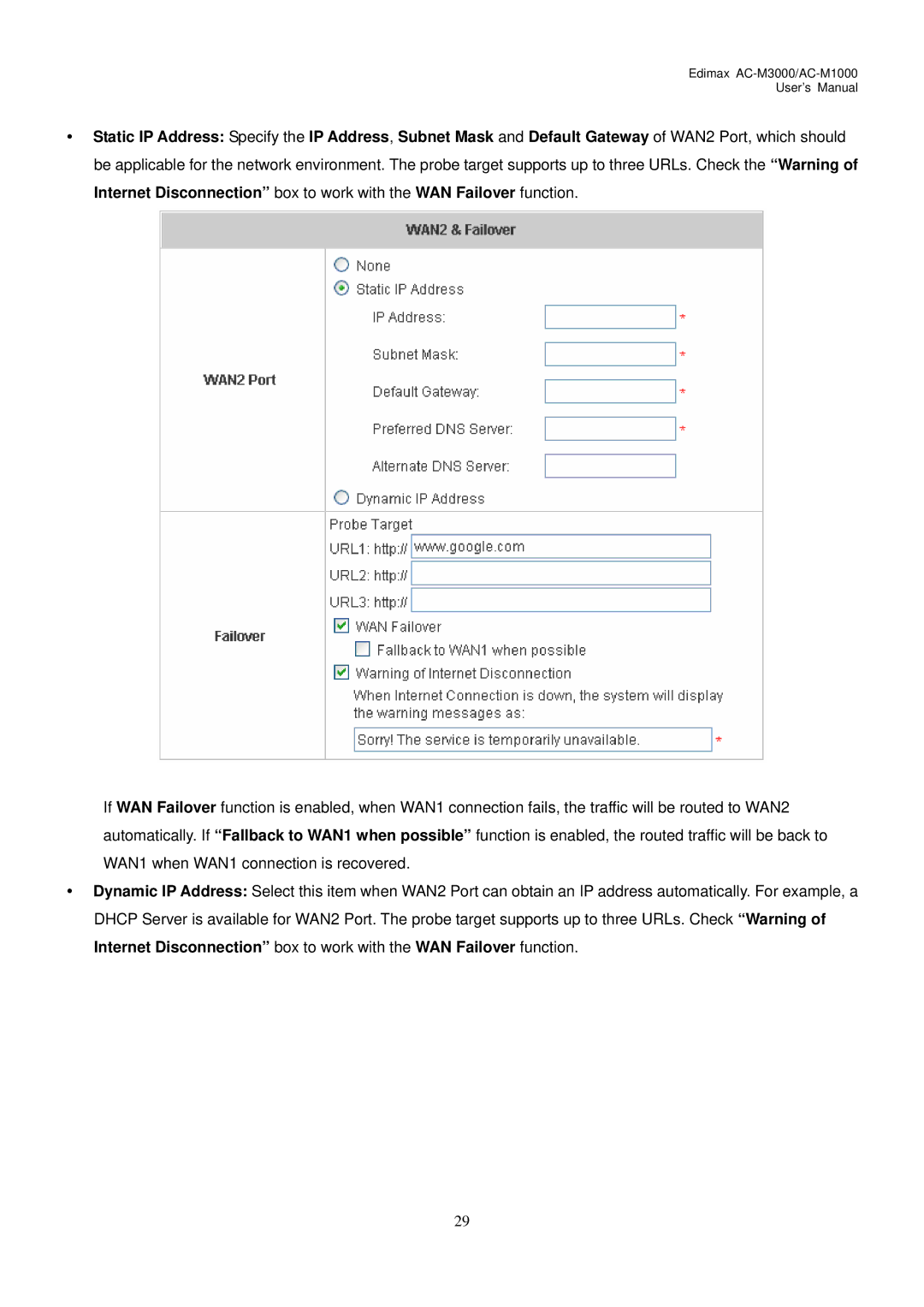 Edimax Technology user manual Edimax AC-M3000/AC-M1000 User’s Manual 