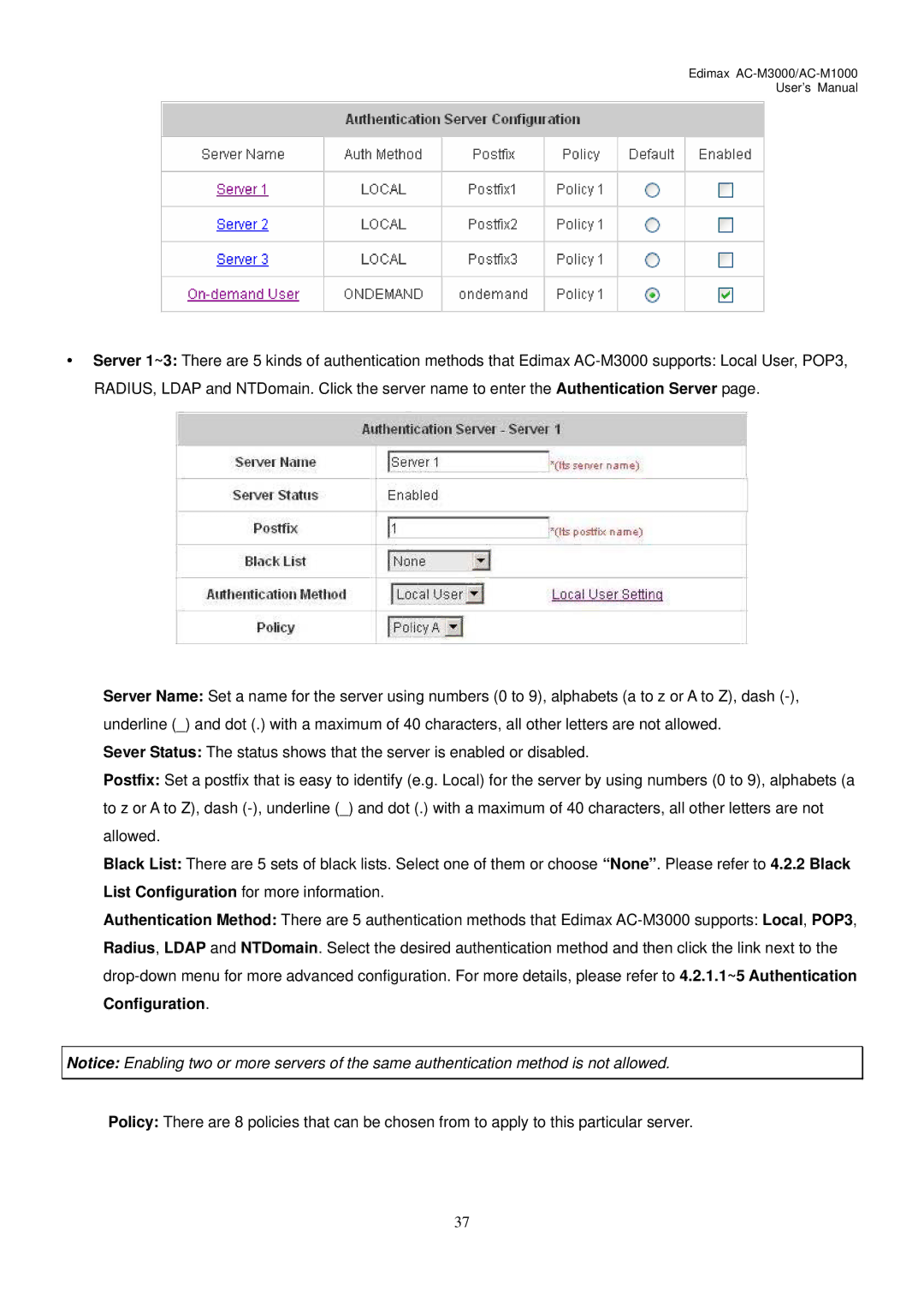 Edimax Technology user manual Edimax AC-M3000/AC-M1000 User’s Manual 