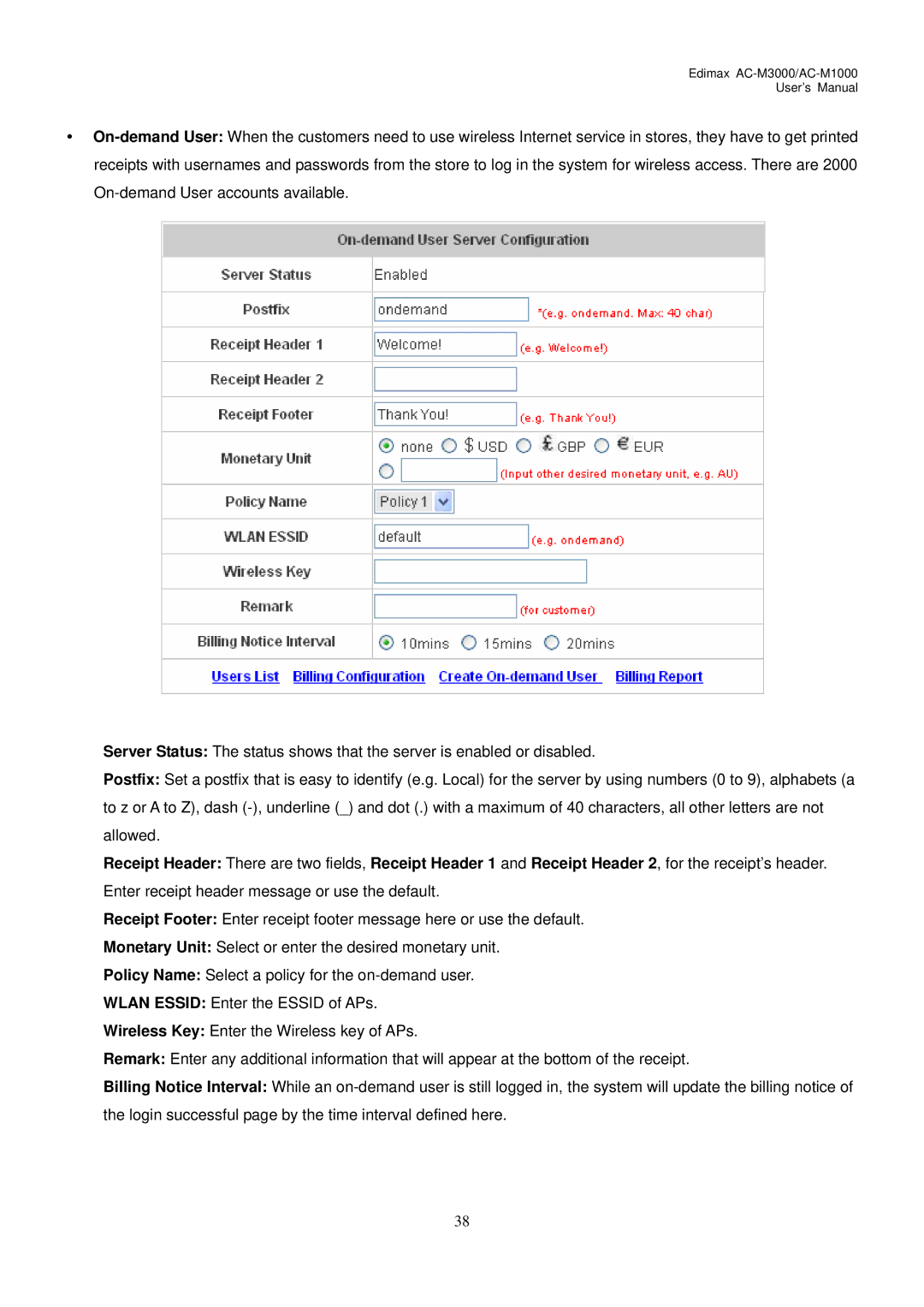 Edimax Technology user manual Edimax AC-M3000/AC-M1000 User’s Manual 