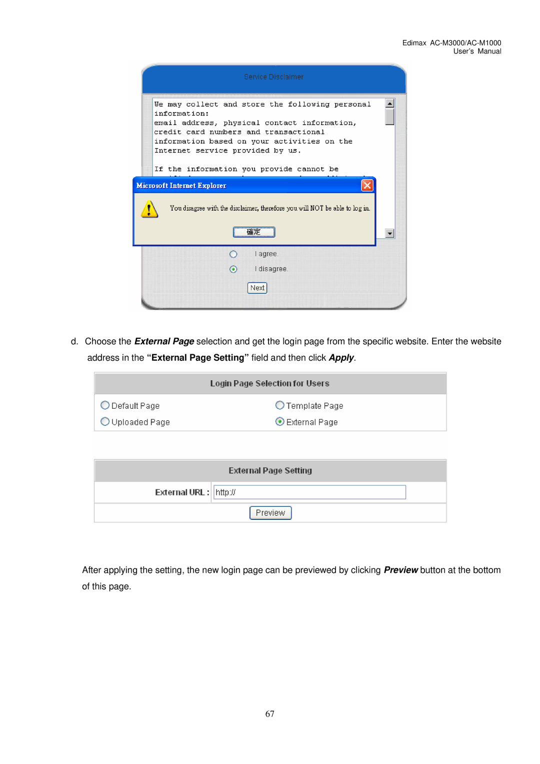 Edimax Technology user manual Edimax AC-M3000/AC-M1000 User’s Manual 