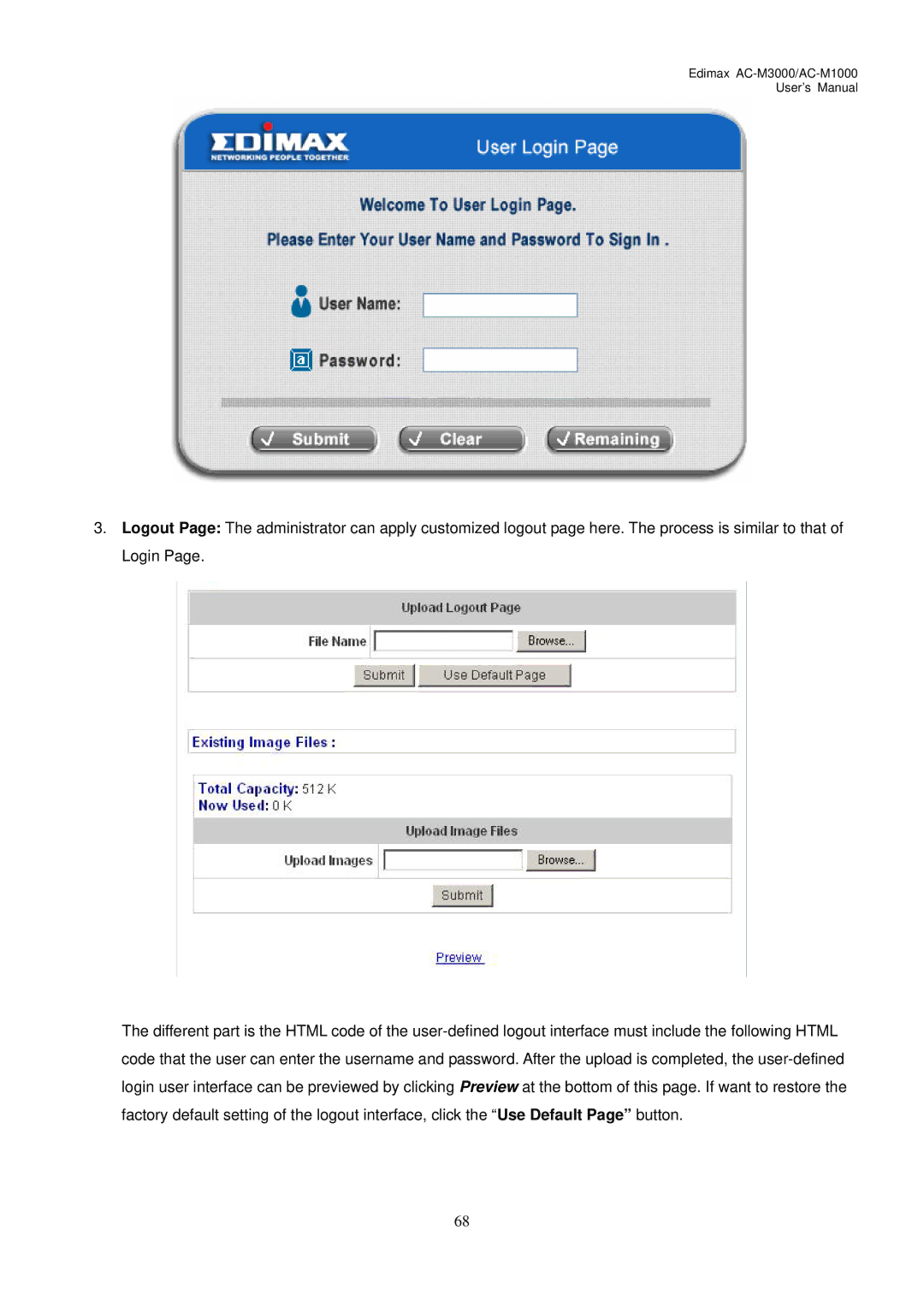 Edimax Technology user manual Edimax AC-M3000/AC-M1000 User’s Manual 