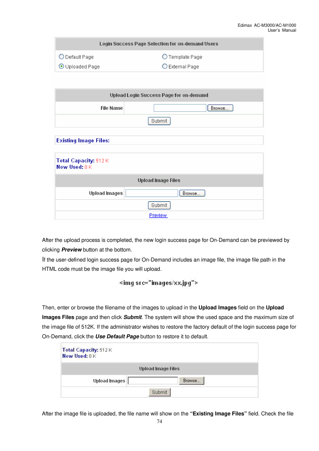 Edimax Technology user manual Edimax AC-M3000/AC-M1000 User’s Manual 