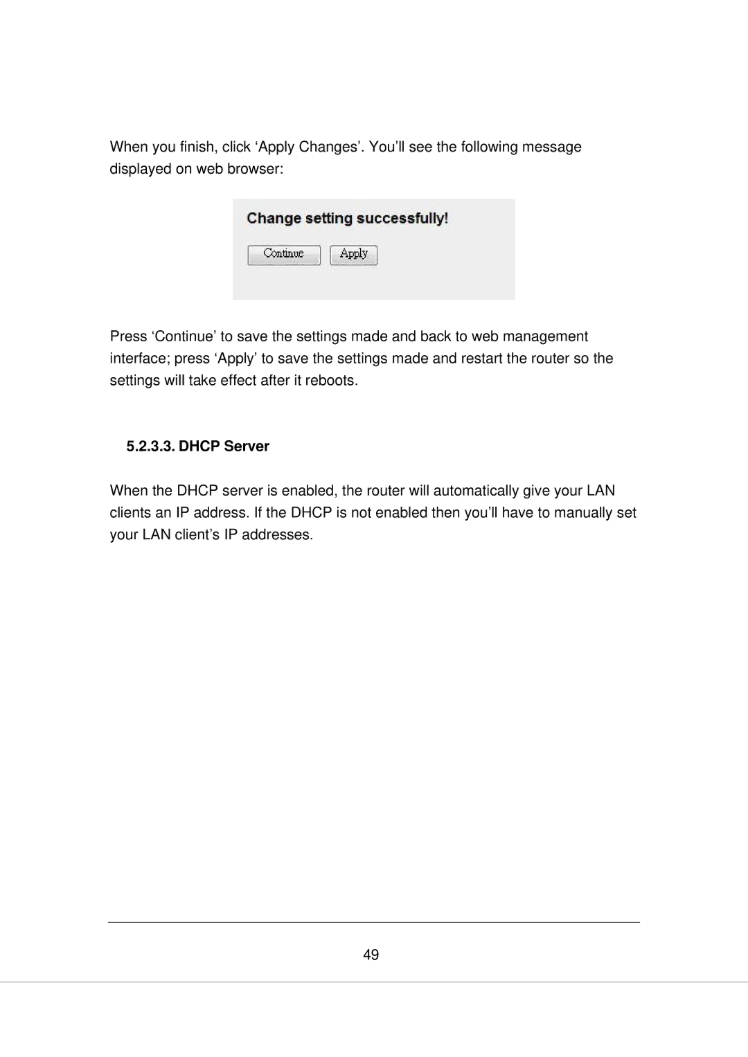 Edimax Technology AR-7266WNA, AR-7266WNB manual Dhcp Server 