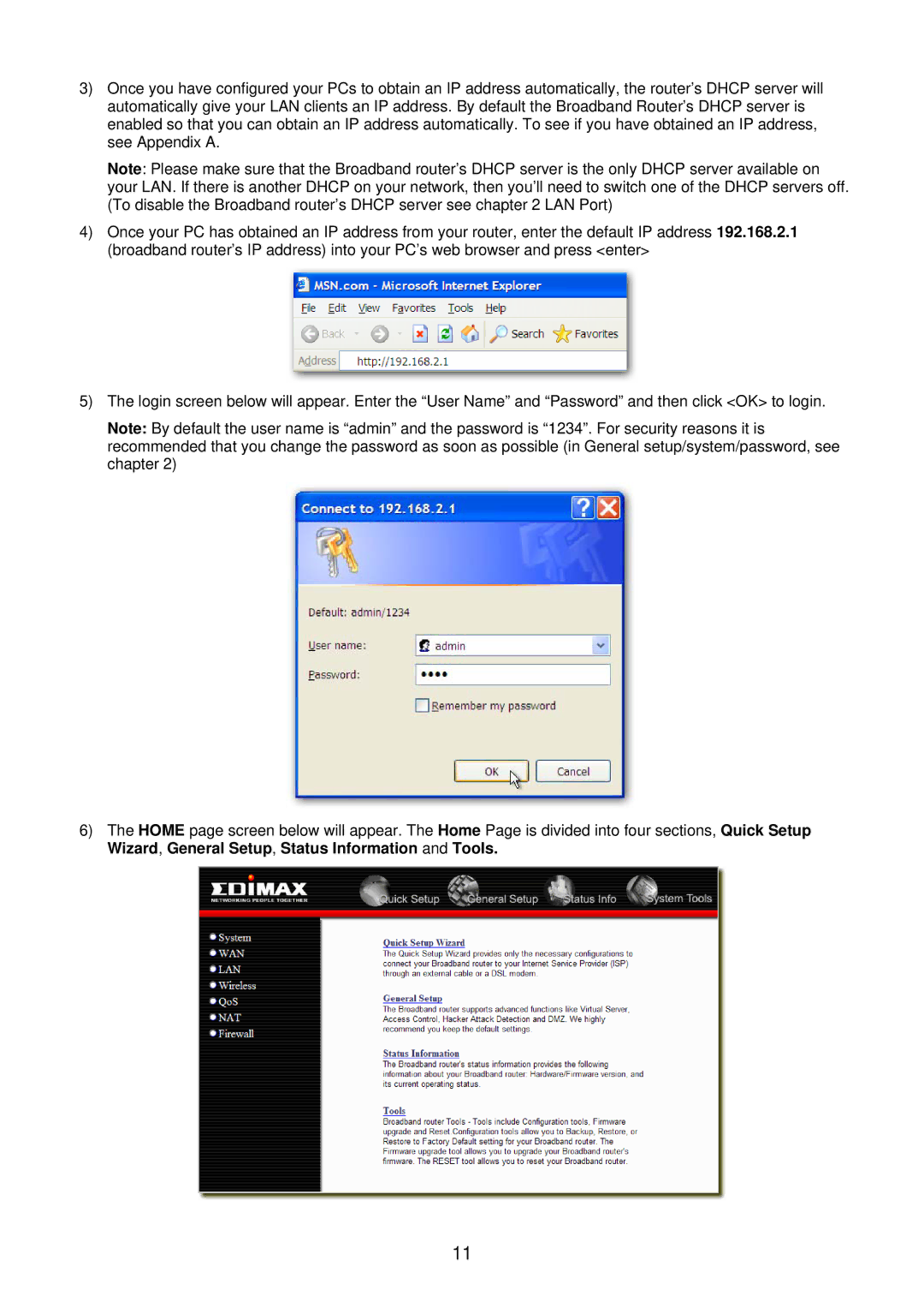 Edimax Technology BR-6104KP user manual 