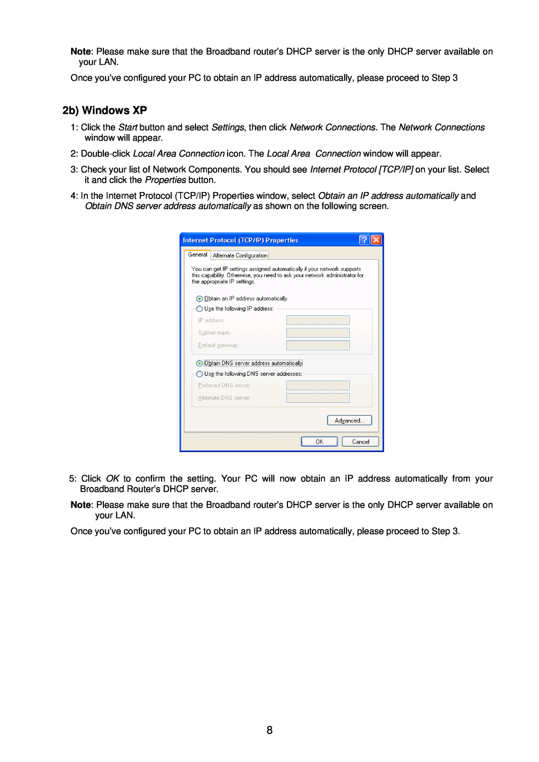 Edimax Technology BR-6104KP user manual 2b Windows XP 