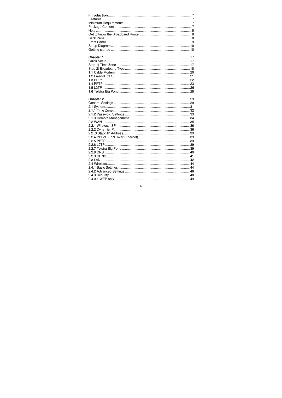 Edimax Technology BR-6204WG manual 