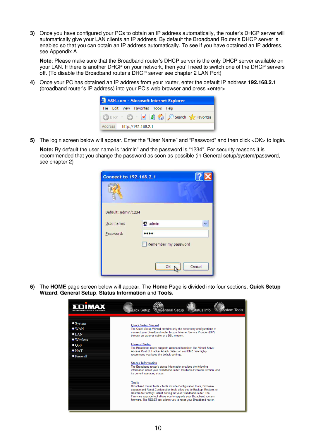 Edimax Technology BR-6218Mg user manual 