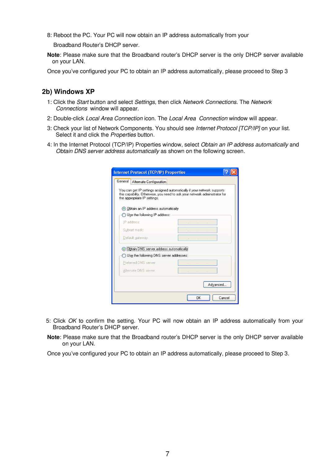 Edimax Technology BR-6218Mg user manual 2b Windows XP 