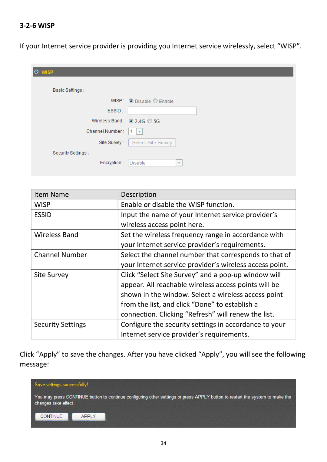 Edimax Technology BR-6478Gn user manual ‐2‐6 Wisp 