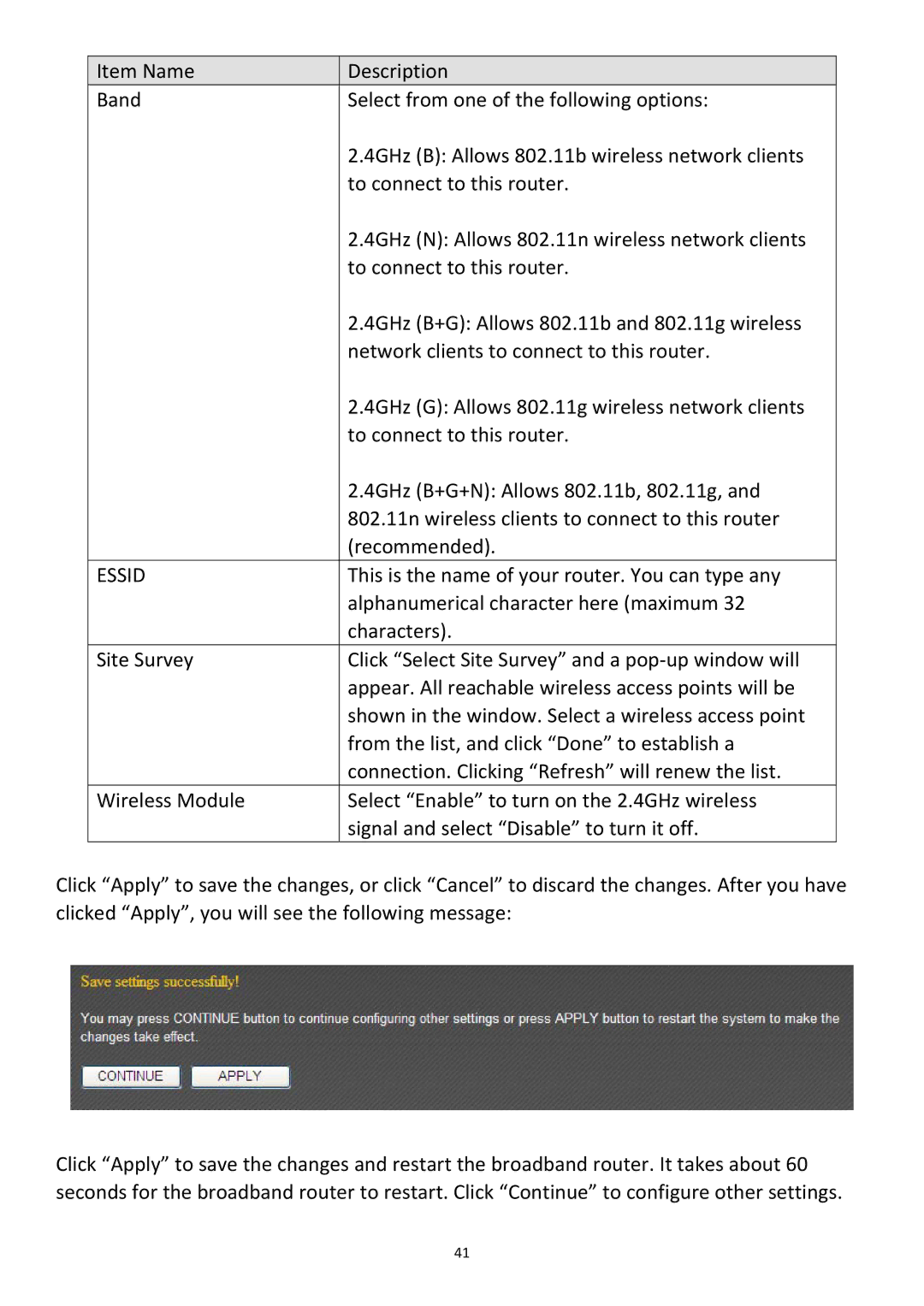 Edimax Technology BR-6478Gn user manual Essid 