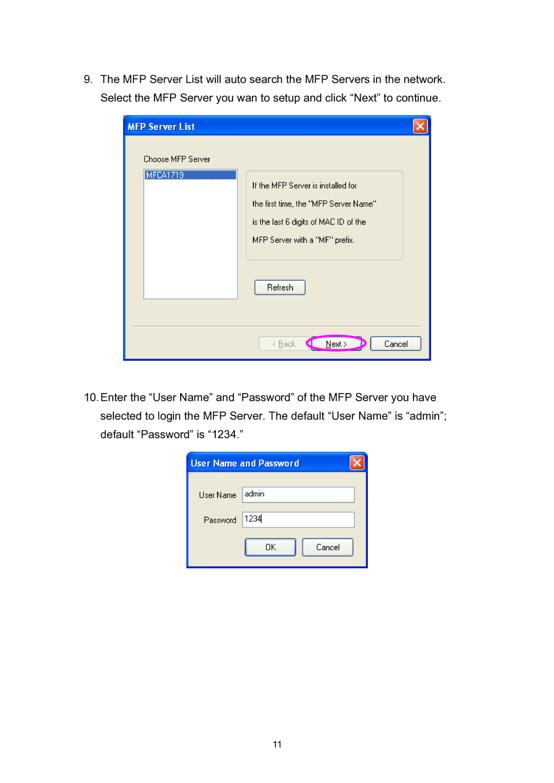 Edimax Technology EDIMAX FAST ETHERNET MFP SERVER VERSION: 2.0 user manual 