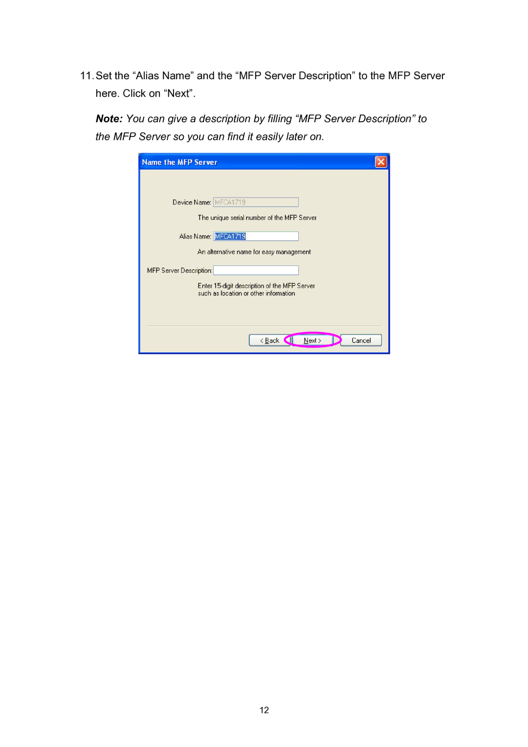 Edimax Technology EDIMAX FAST ETHERNET MFP SERVER VERSION: 2.0 user manual 