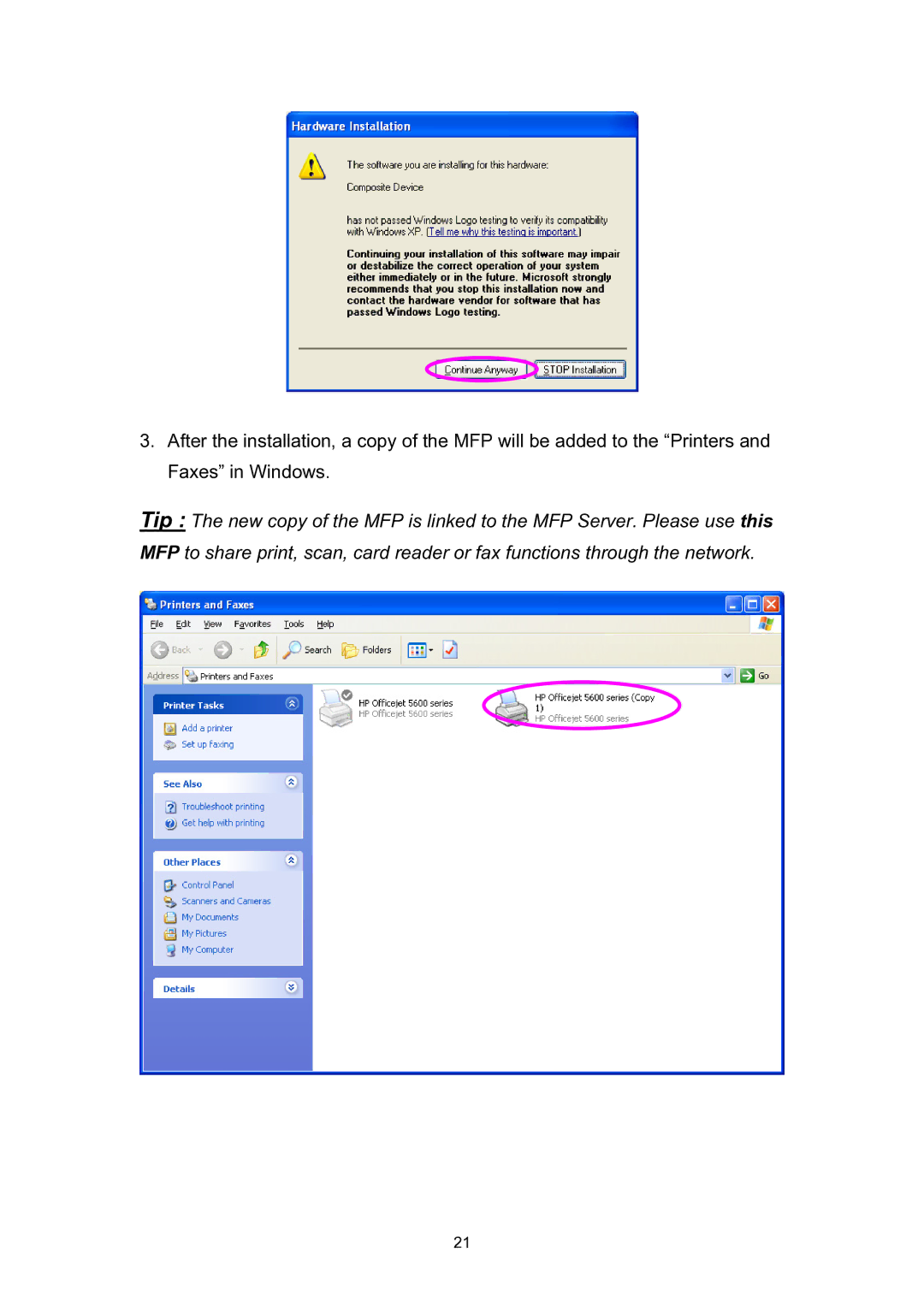 Edimax Technology EDIMAX FAST ETHERNET MFP SERVER VERSION: 2.0 user manual 