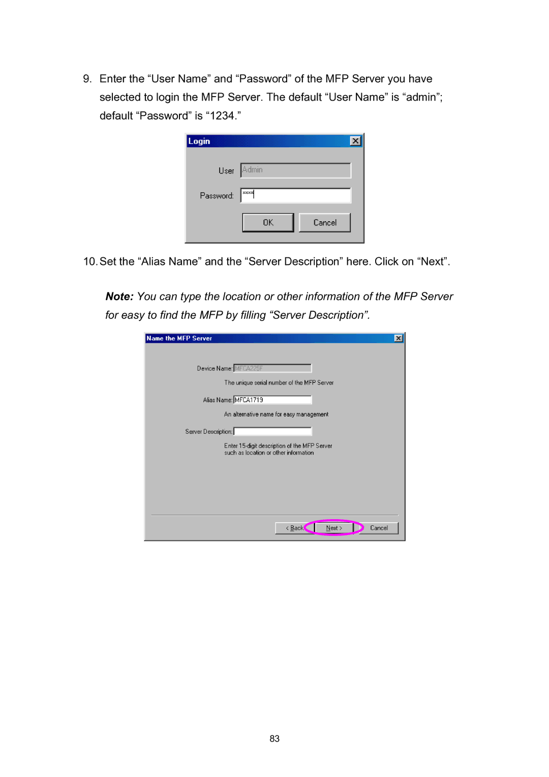 Edimax Technology EDIMAX FAST ETHERNET MFP SERVER VERSION: 2.0 user manual 