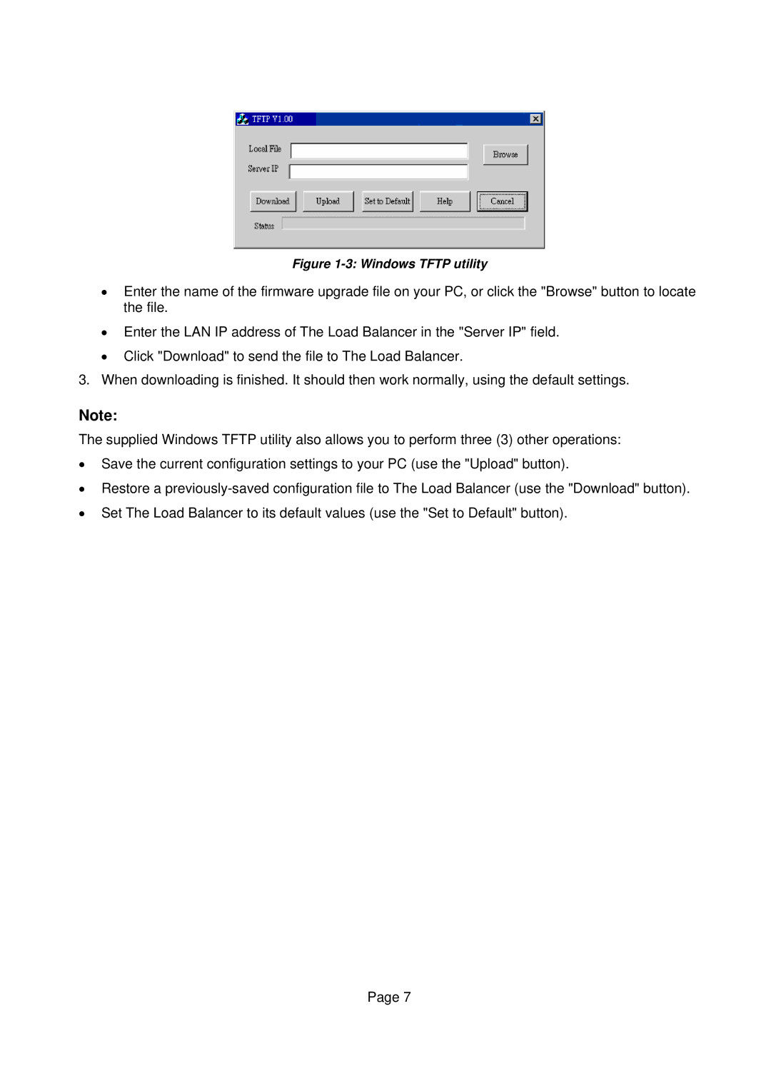 Edimax Technology Edimax user guide Router manual Windows Tftp utility 