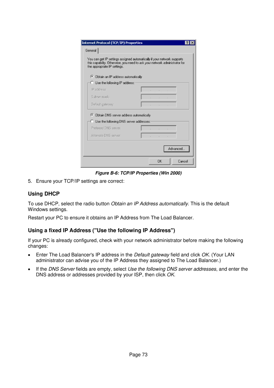 Edimax Technology Edimax user guide Router manual Using a fixed IP Address Use the following IP Address 