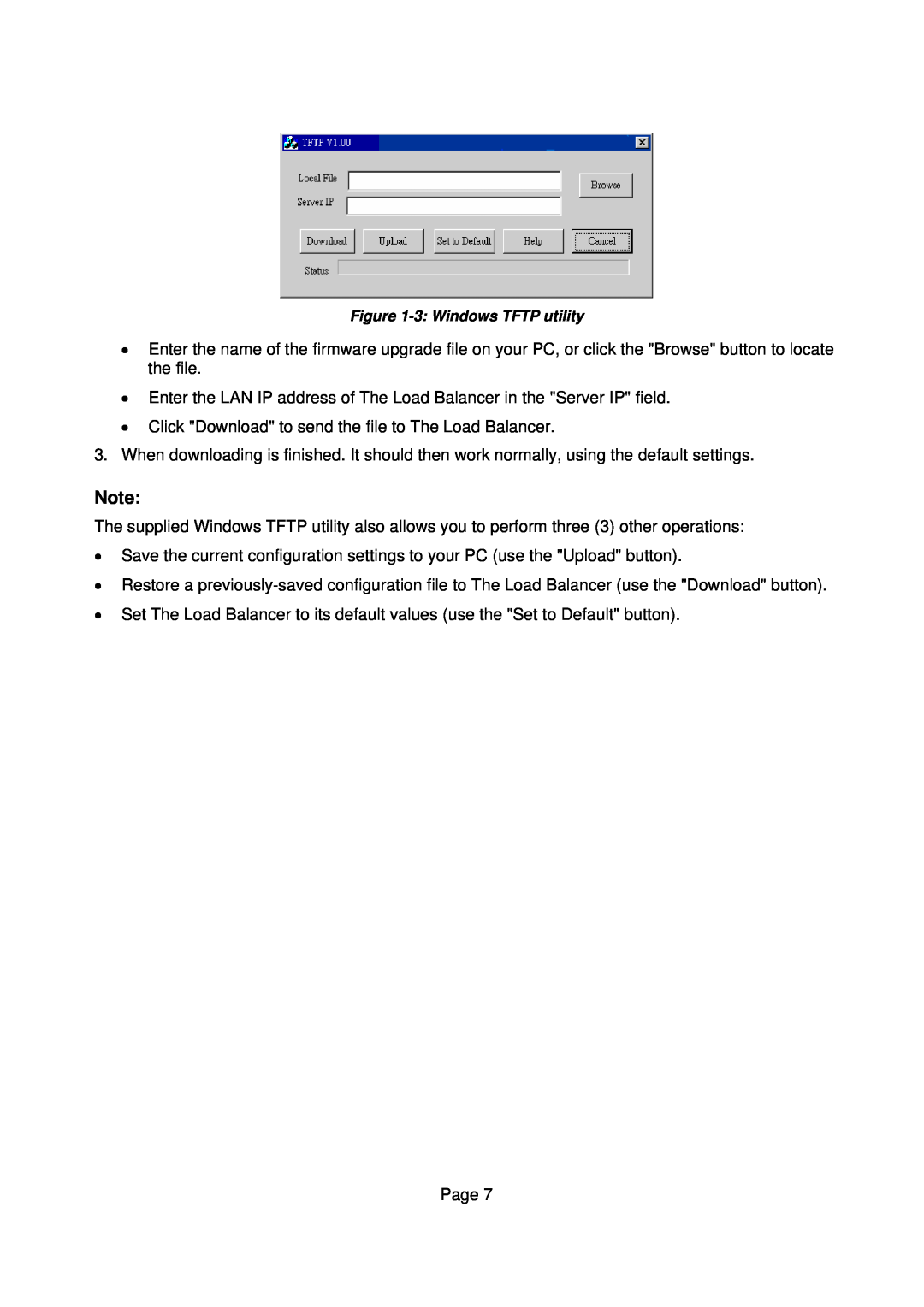 Edimax Technology Edimax user guide Router manual 3 Windows TFTP utility 