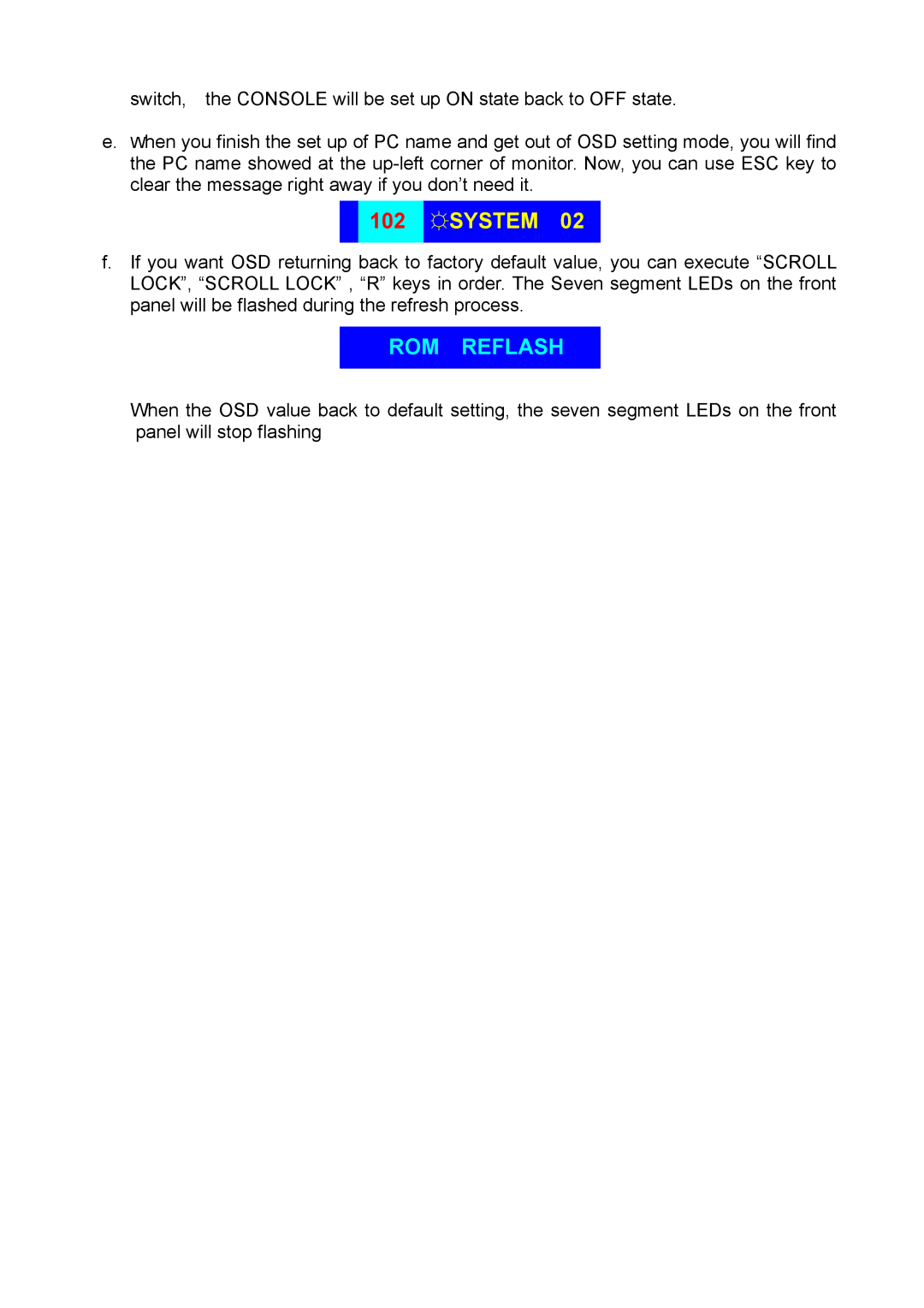 Edimax Technology EK-08RO, EK-16RO user manual ROM Reflash 