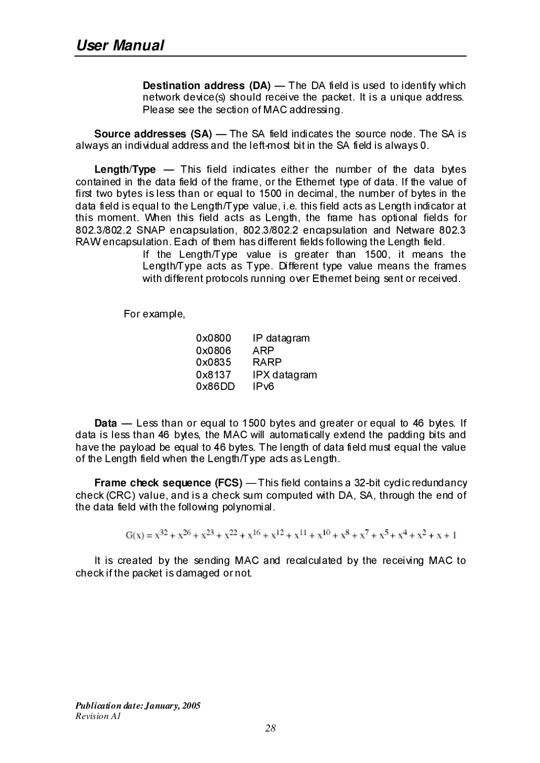 Edimax Technology ES-516G+ user manual Publication date January 