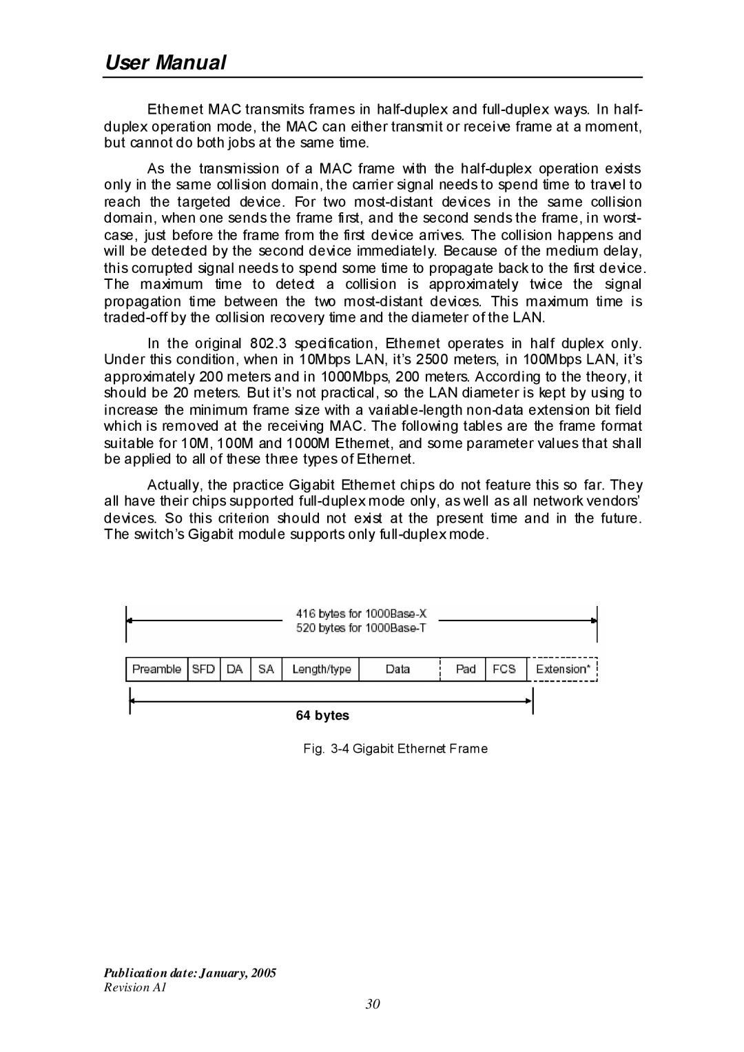 Edimax Technology ES-516G+ user manual Bytes 