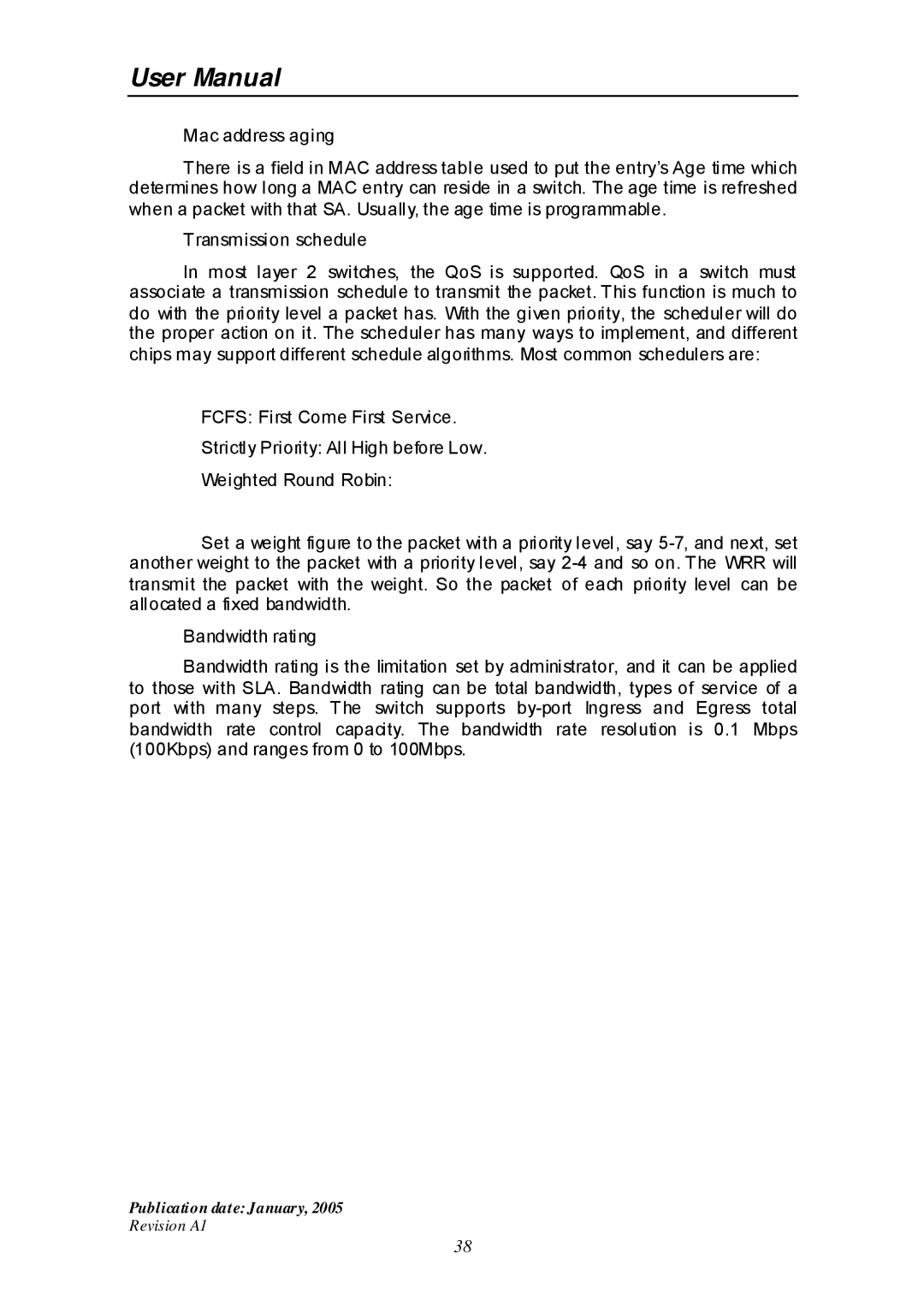 Edimax Technology ES-516G+ user manual Publication date January 