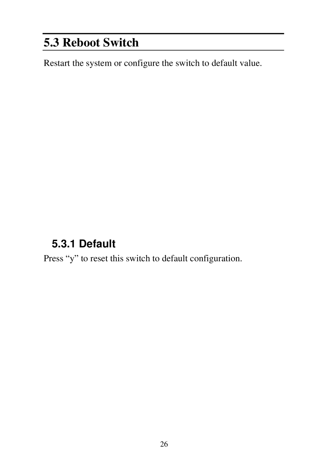 Edimax Technology ES-3124RE+, ES-5224RE+, ES-5224R+, ES-5224RF+ user manual Reboot Switch, Default 