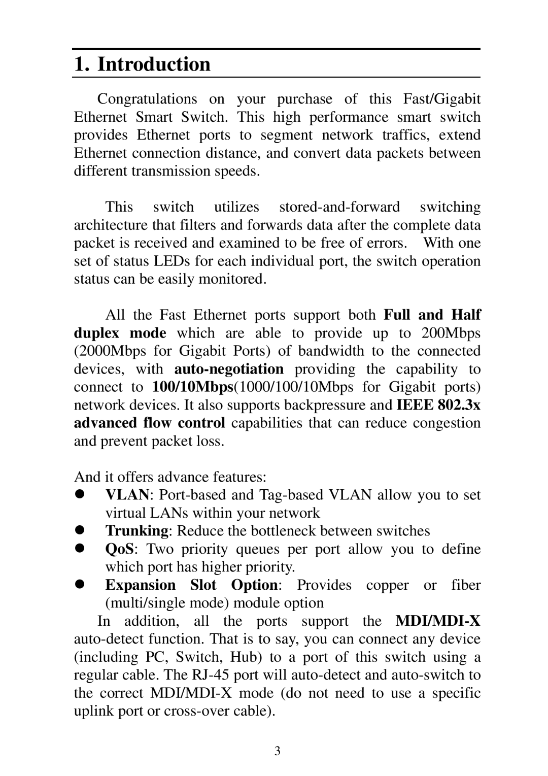 Edimax Technology ES-5224RE+, ES-5224R+, ES-5224RF+, ES-3124RE+ user manual Introduction 