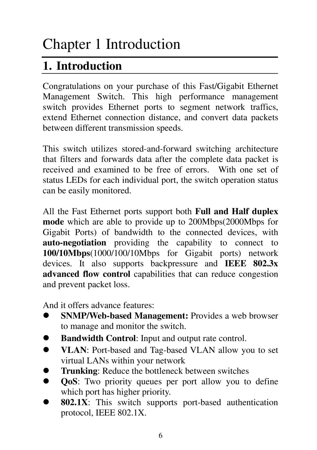 Edimax Technology ES-5224RM, ES-5224REM, ES-5224RFM, ES-3124REM user manual Introduction 