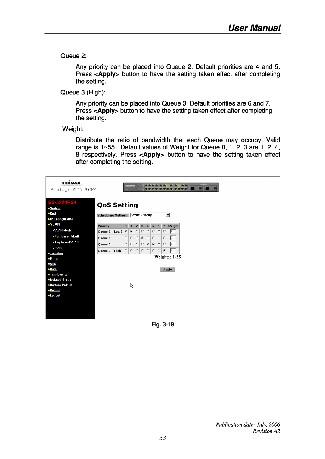 Edimax Technology ES-5224RS+ user manual User Manual 
