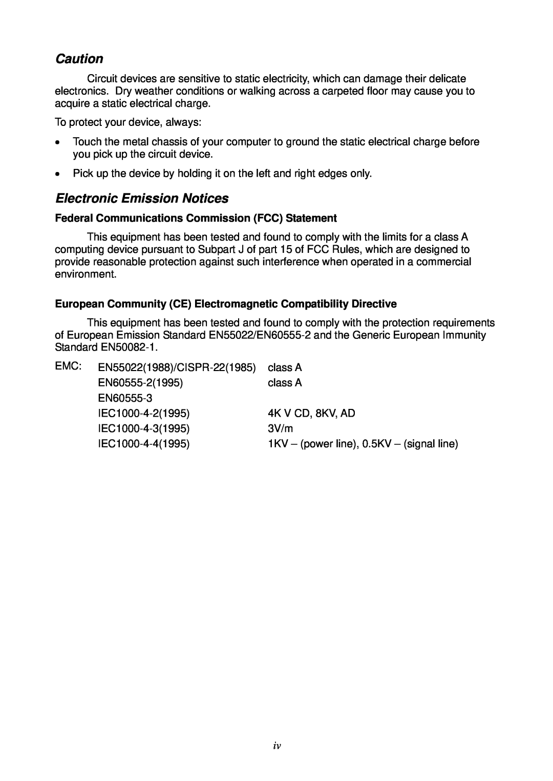 Edimax Technology ES-5224RS+ user manual Electronic Emission Notices, Federal Communications Commission FCC Statement 