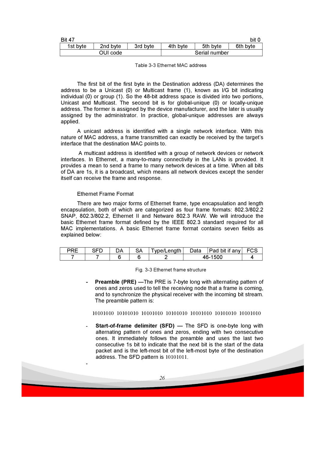 Edimax Technology ES-5240G+ user manual Pre Sfd, Fcs 