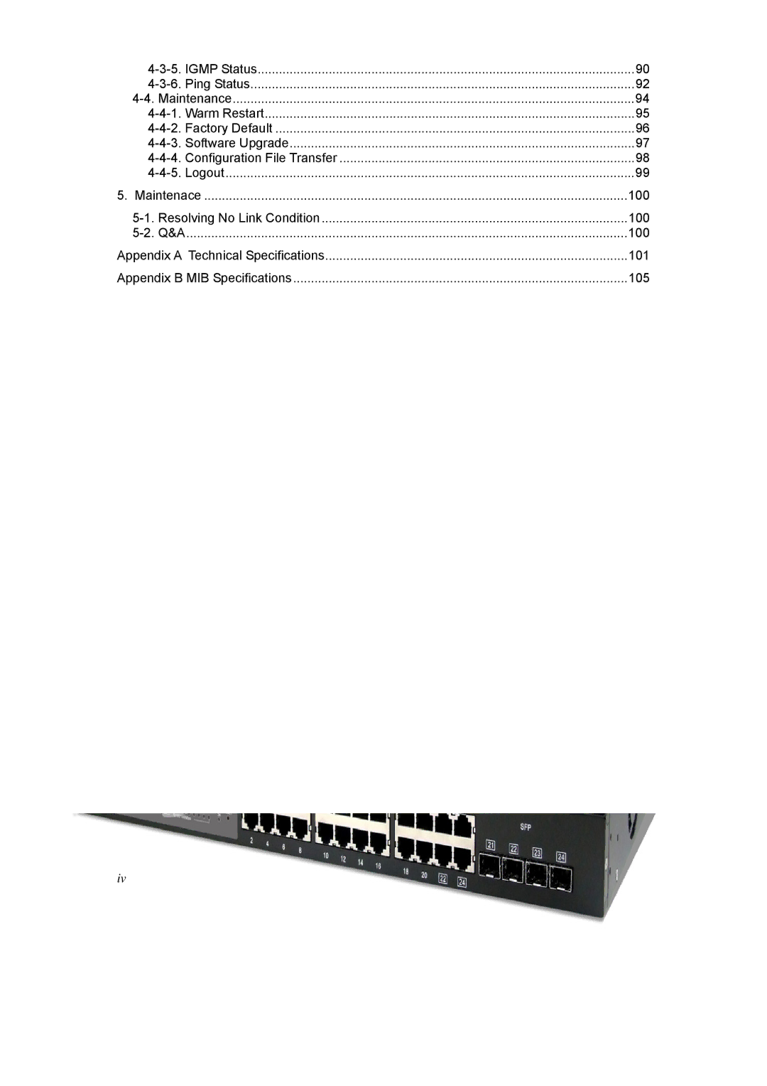 Edimax Technology ES-5240G+ user manual 100 