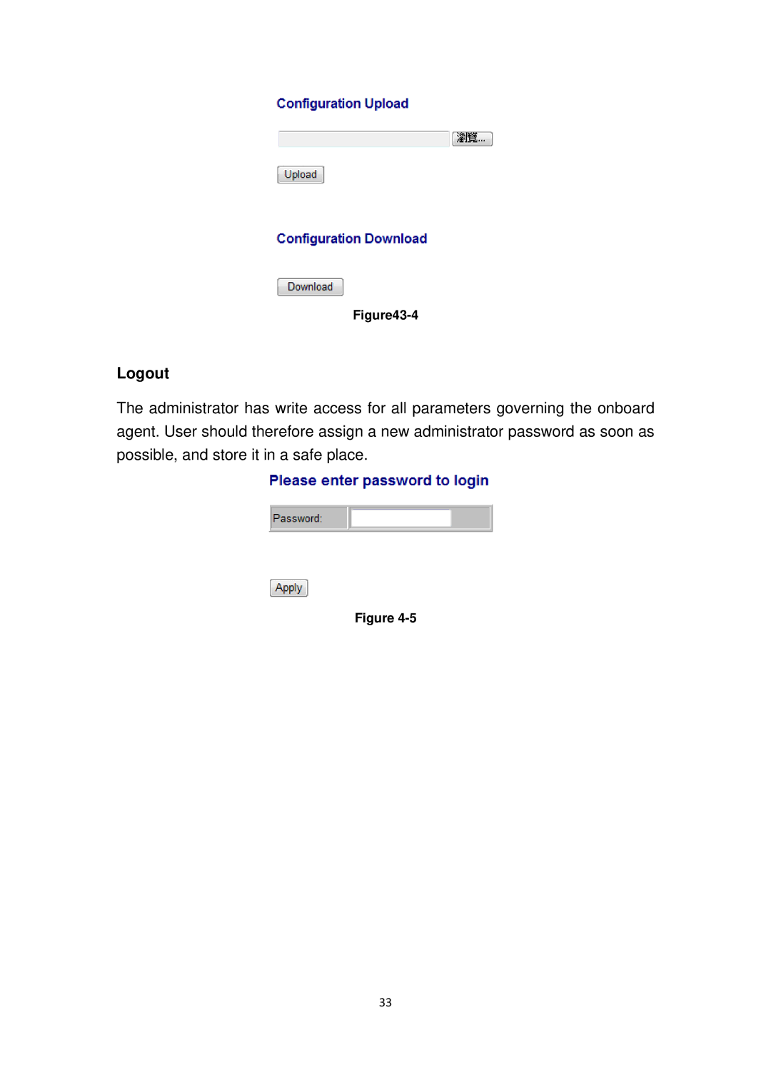 Edimax Technology ES-5816PGH user manual Logout 