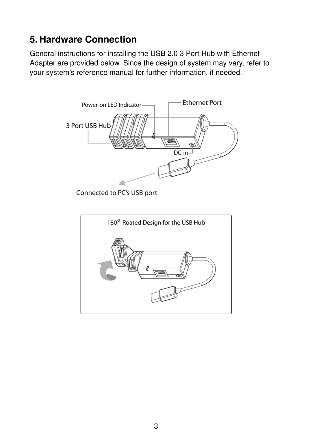 Edimax Technology EU-4230 manual Hardware Connection 