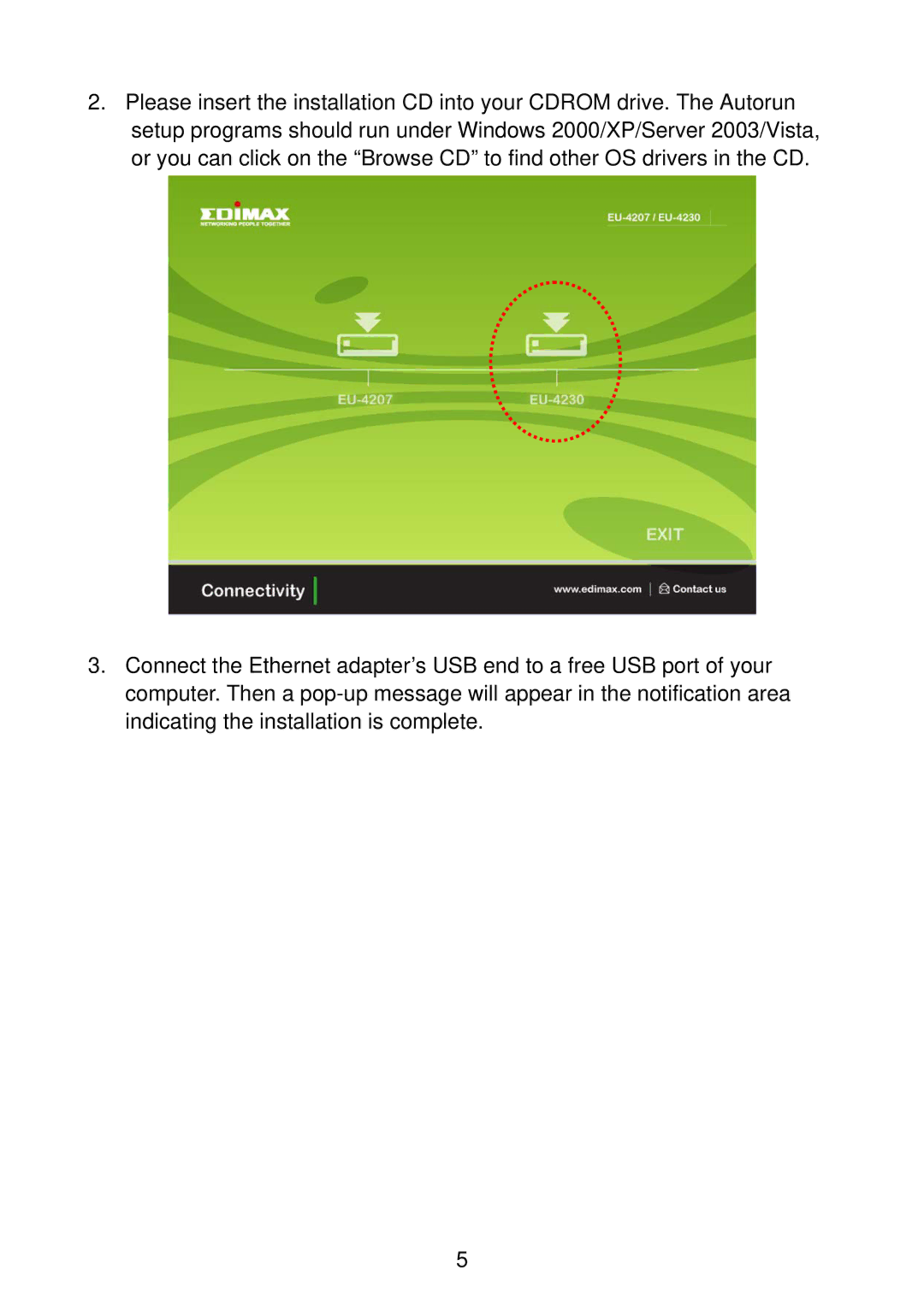 Edimax Technology EU-4230 manual 