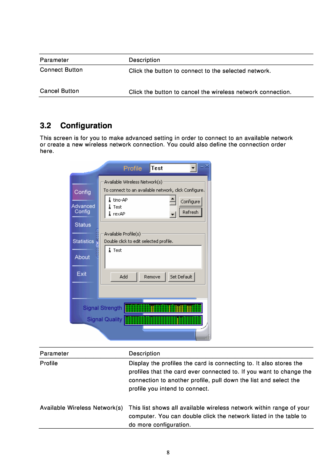 Edimax Technology EW-7126 user manual Configuration 