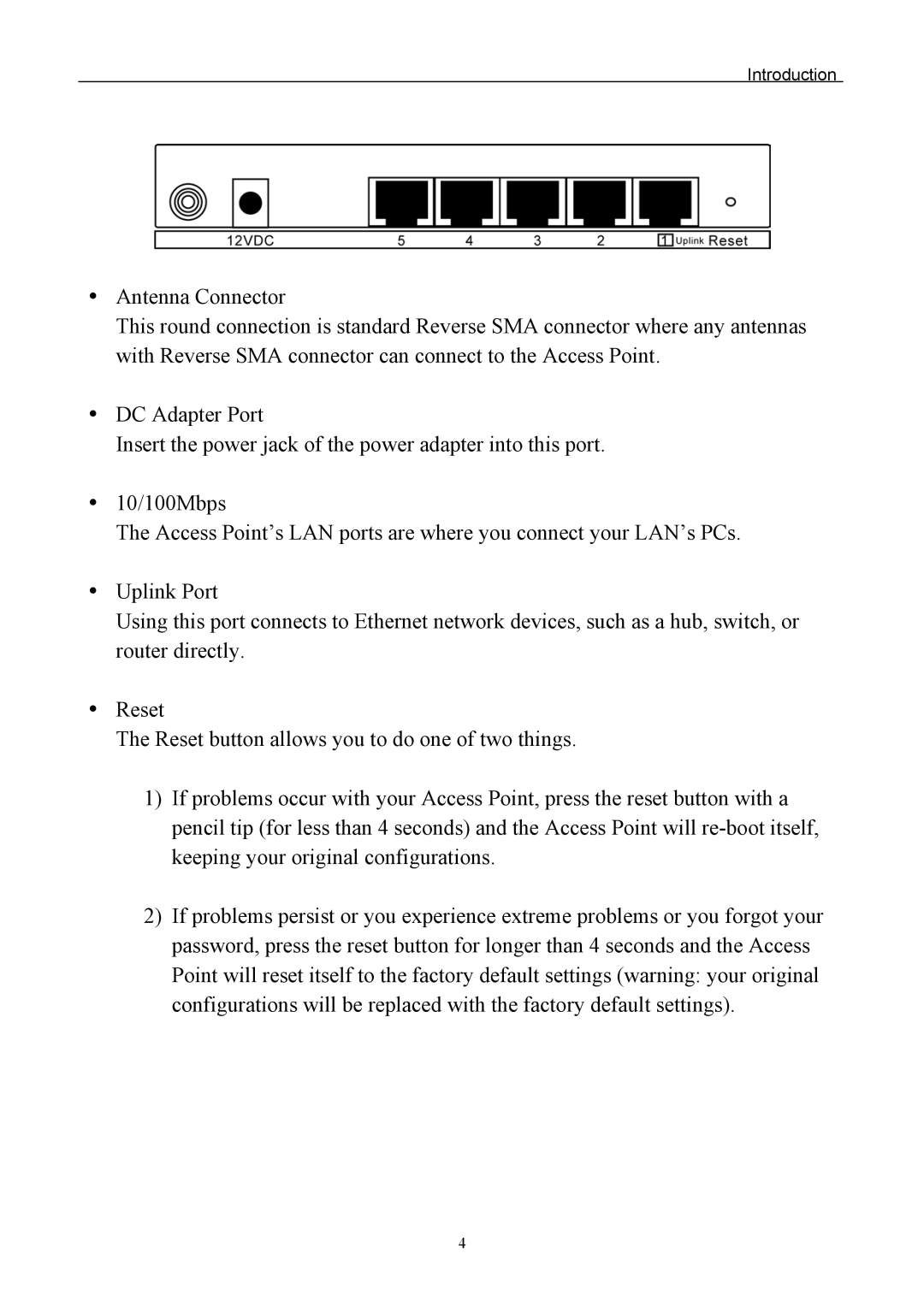 Edimax Technology EW-7205APS user manual Introduction 