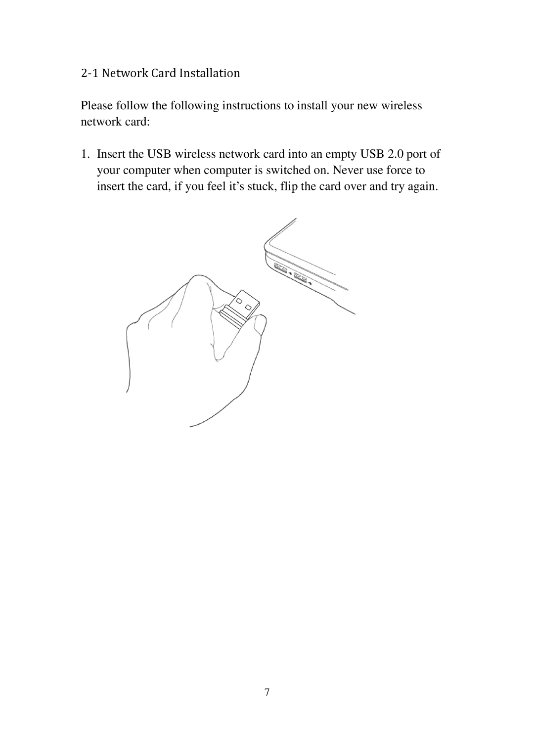 Edimax Technology EW-7811UN manual ‐1 Network Card Installation 