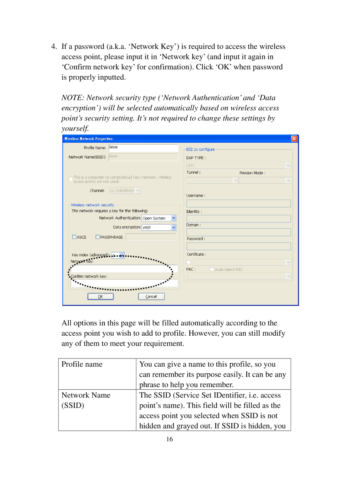 Edimax Technology EW-7811UN manual Ssid 