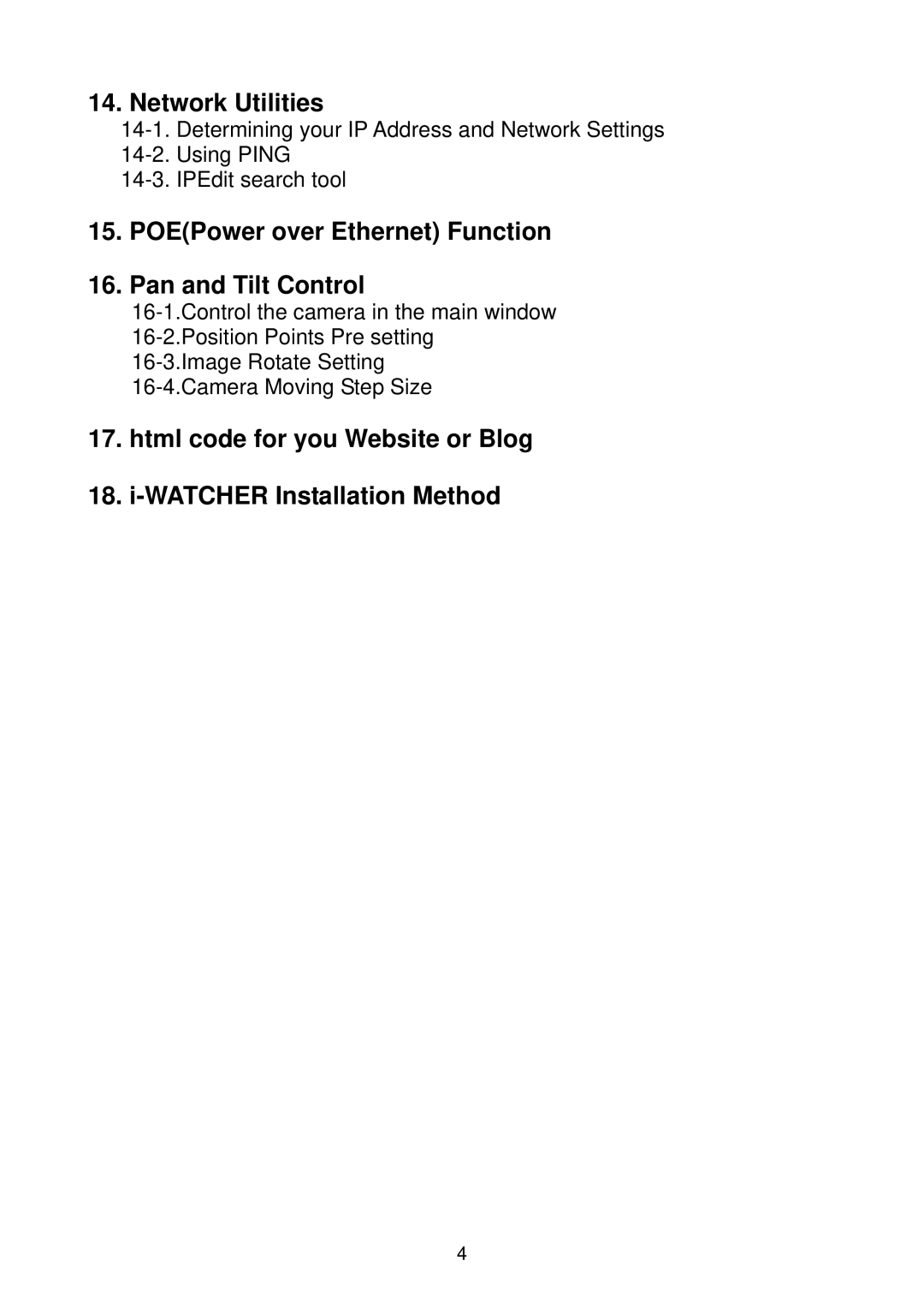 Edimax Technology i-Watcher Pan/Tilt Internet IP Camera user manual Network Utilities 