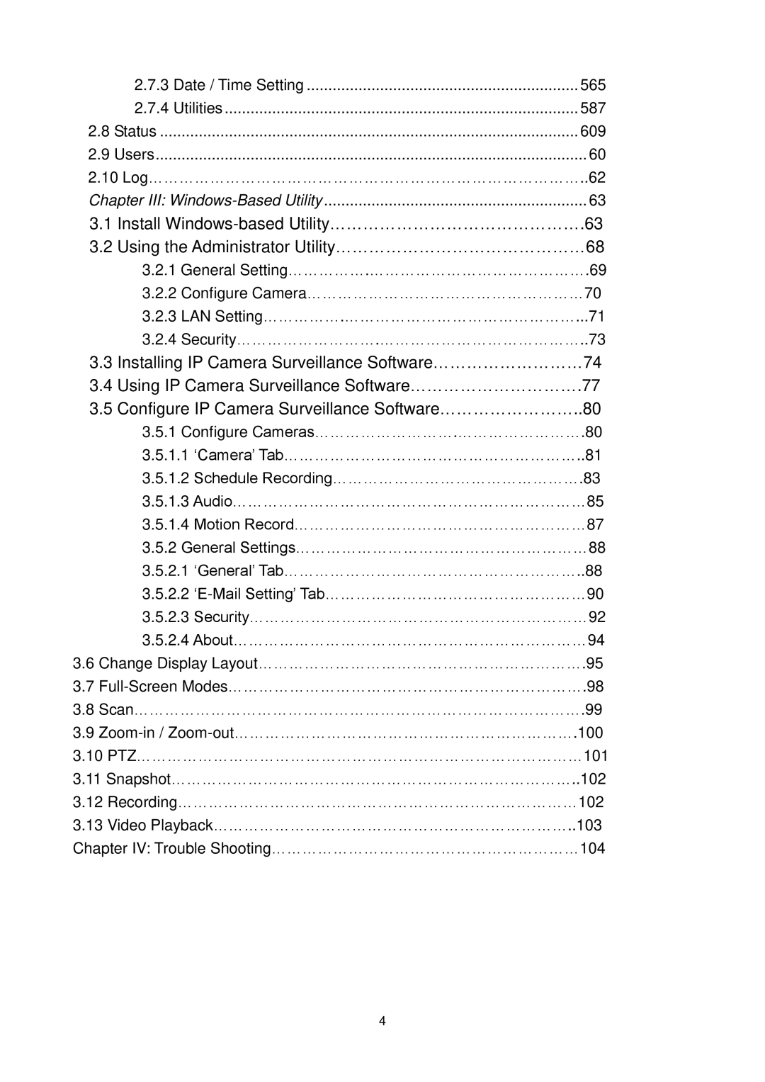 Edimax Technology IC-3010WG manual Chapter III Windows-Based Utility 