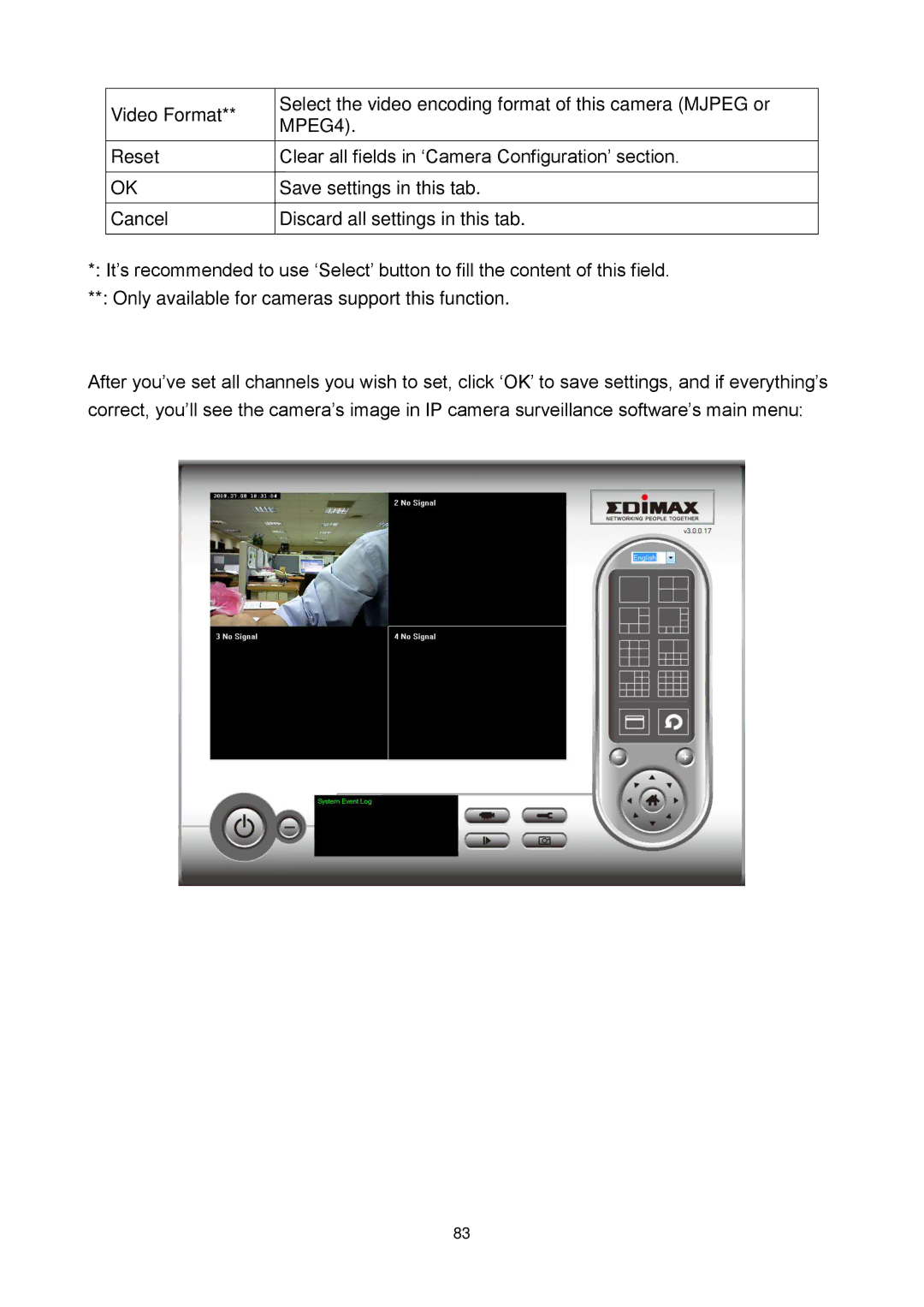 Edimax Technology IC-3010WG manual MPEG4 