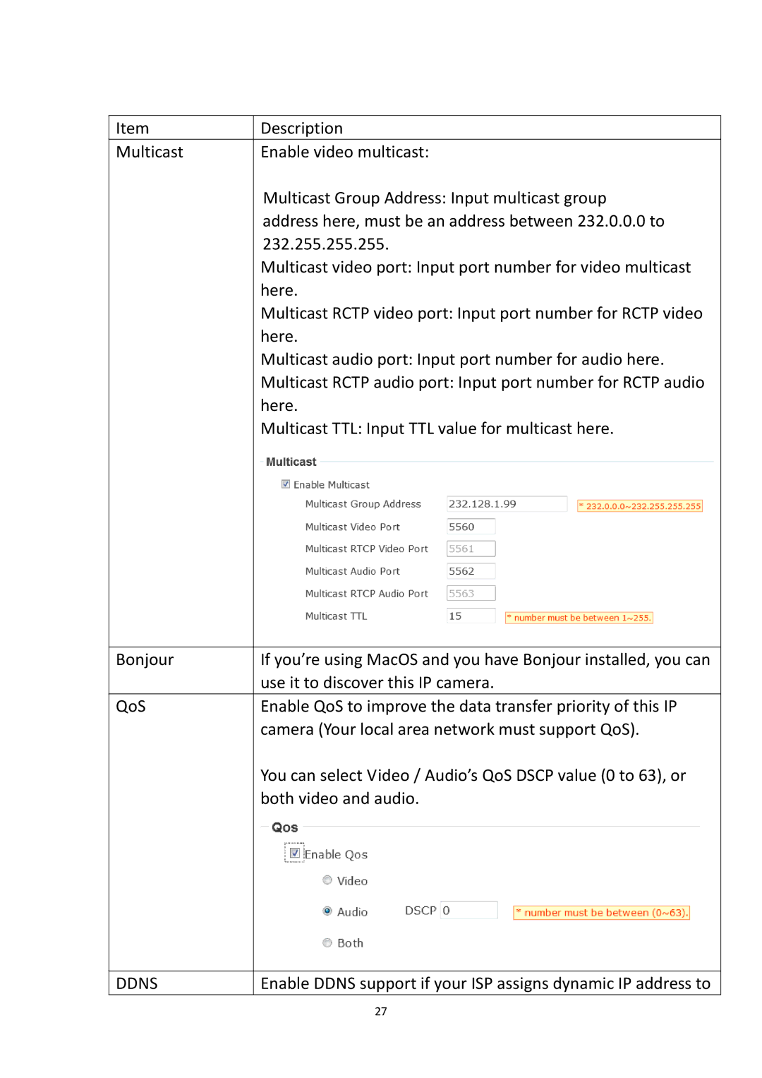 Edimax Technology IR-112E user manual Ddns 