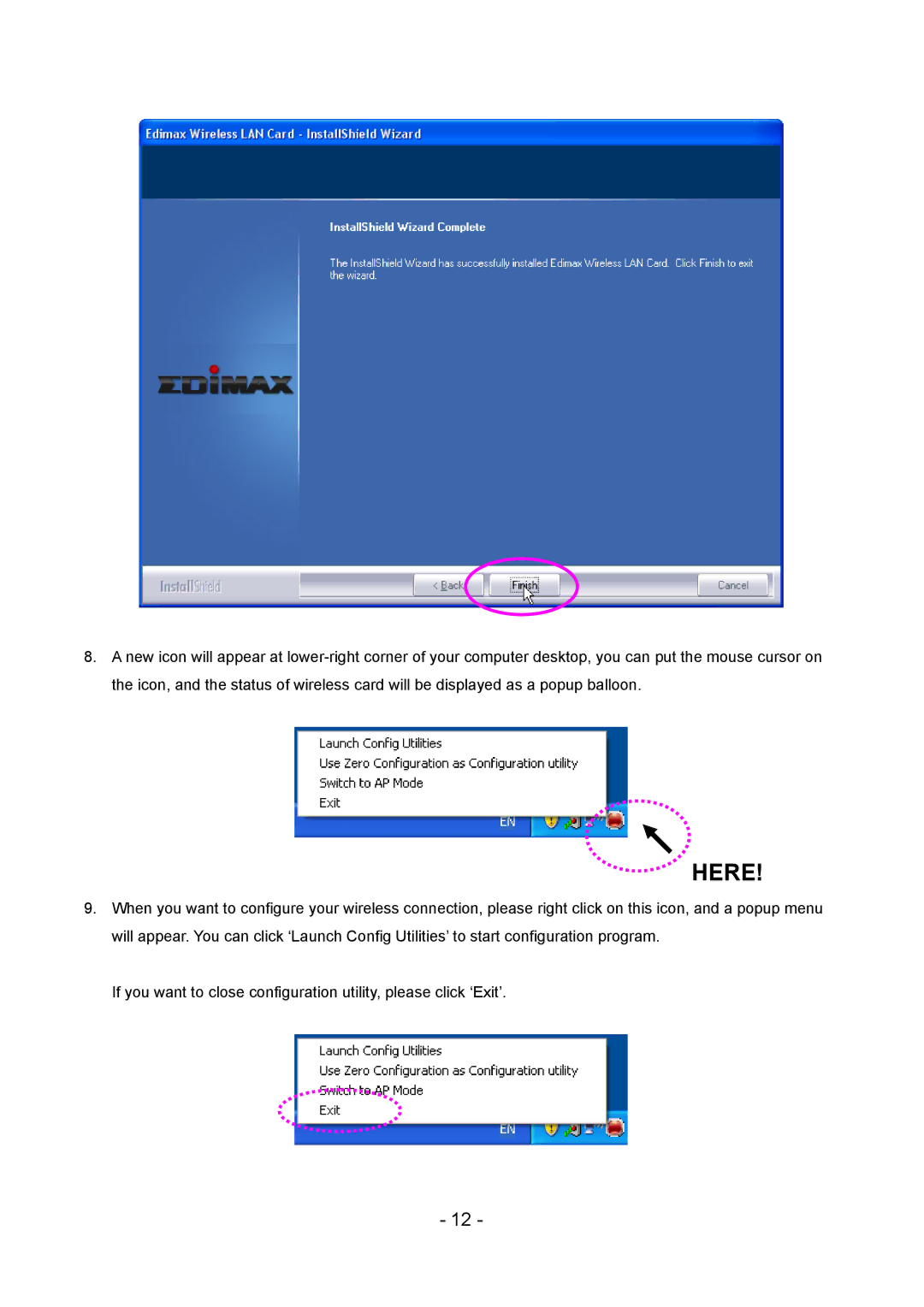 Edimax Technology LAN USB Adapter user manual Here 