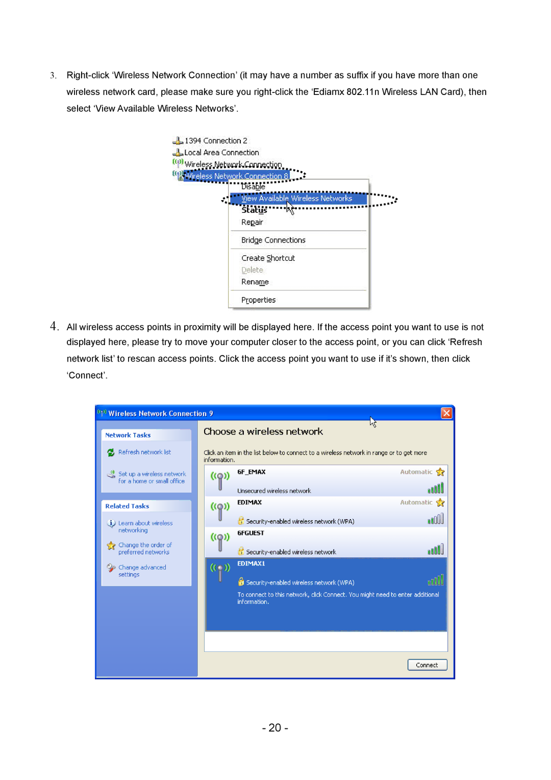 Edimax Technology LAN USB Adapter user manual 