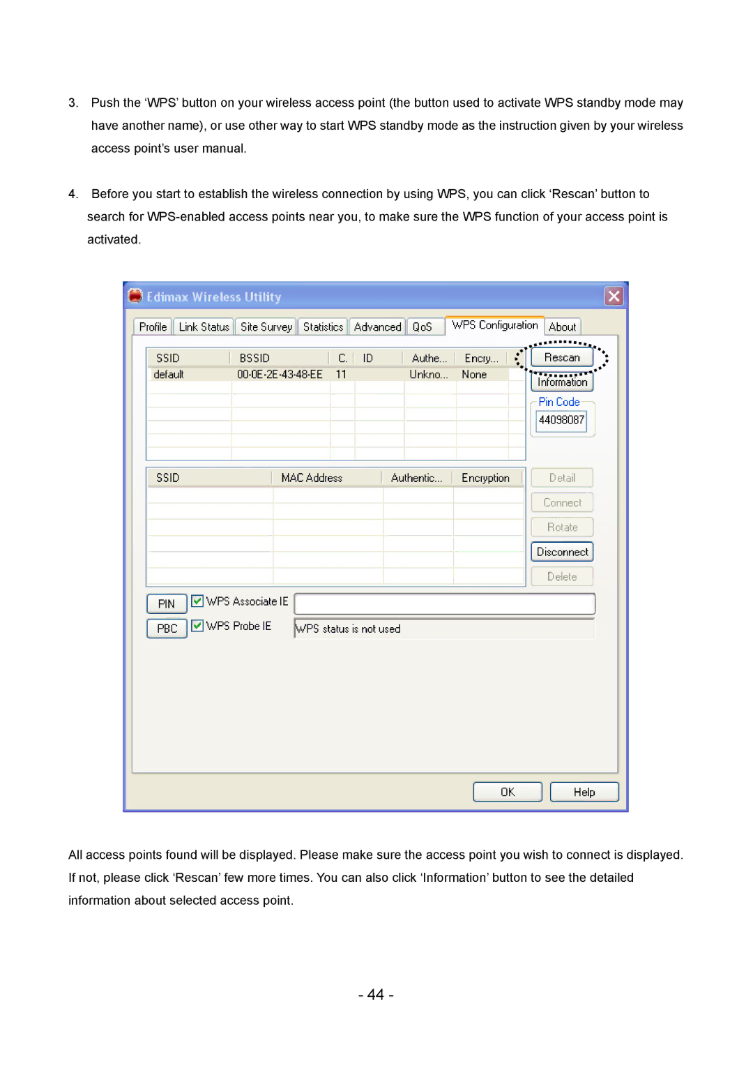 Edimax Technology LAN USB Adapter user manual 