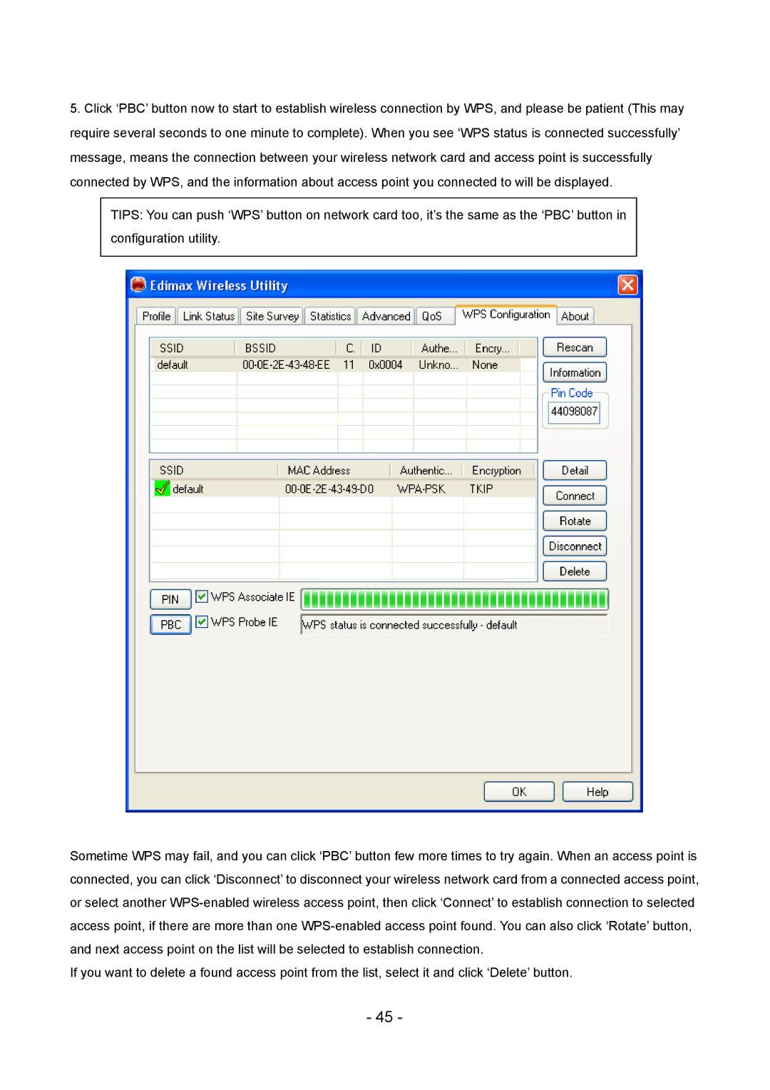 Edimax Technology LAN USB Adapter user manual 